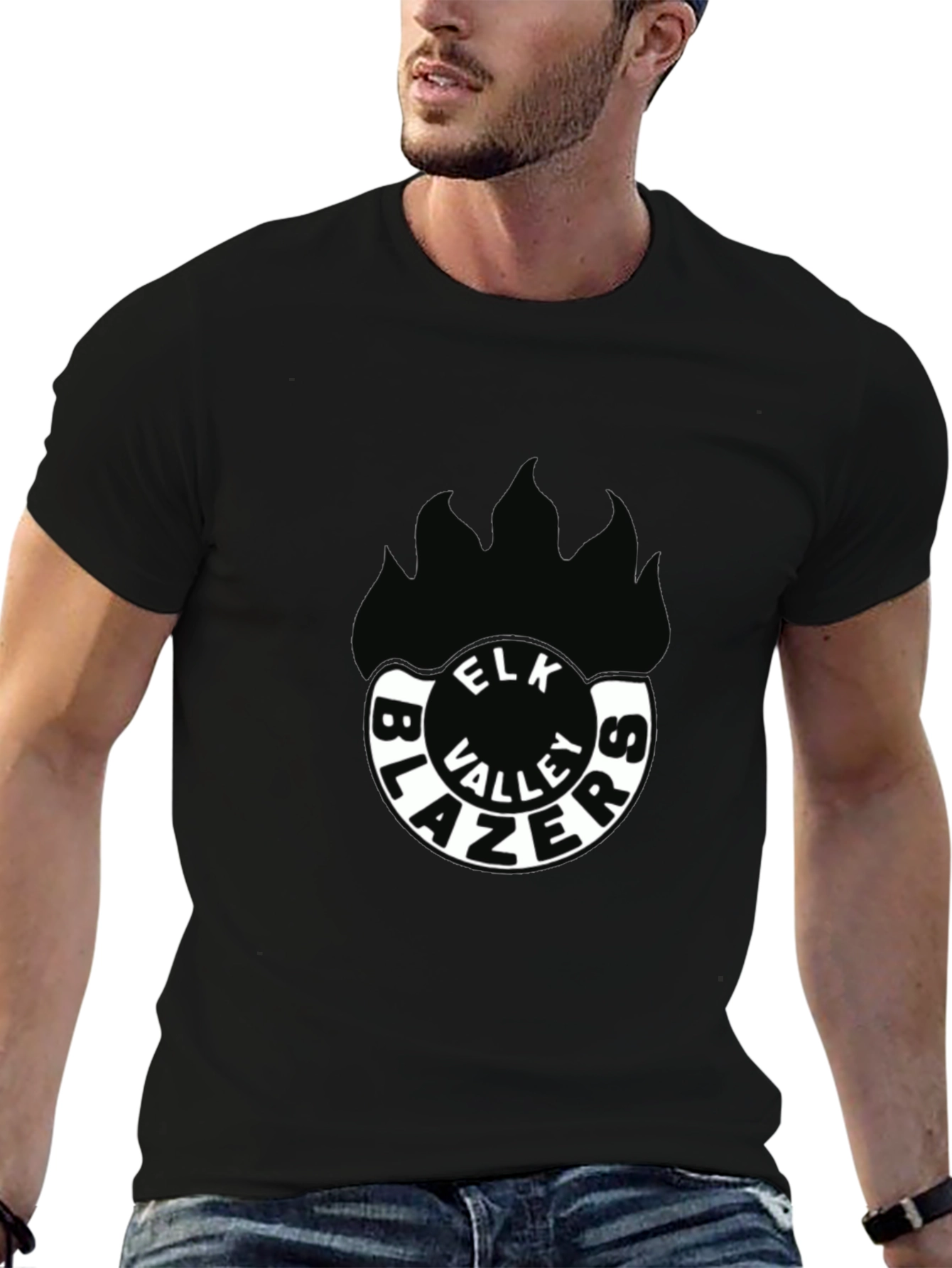 Elk Valley Blazers Graphic Tee - Black