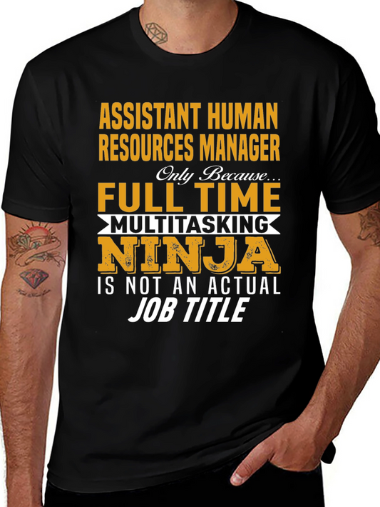 Assistant Human Resources Manager T-Shirt