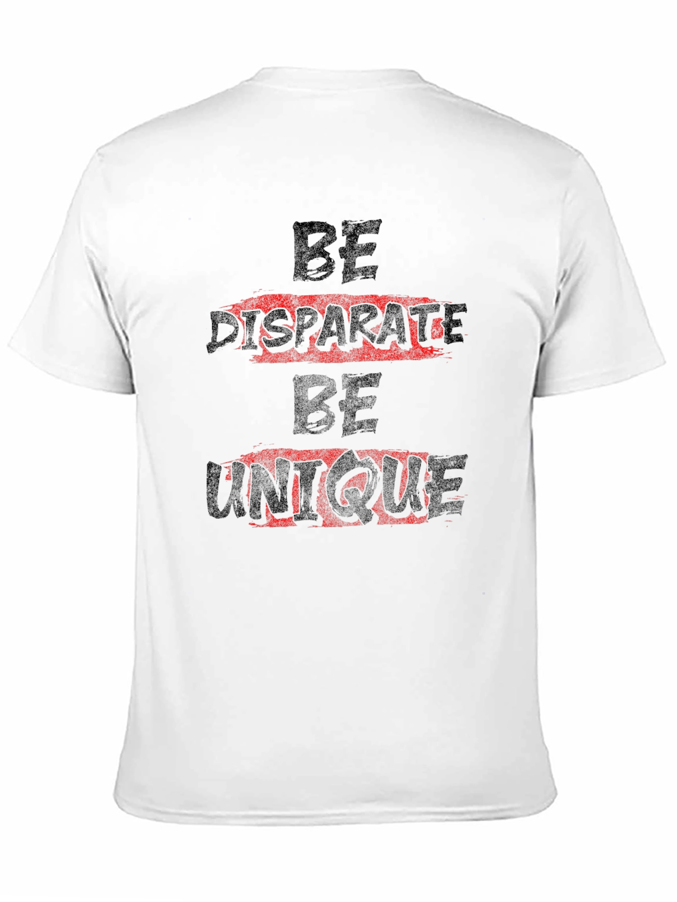 Be Disparate Be Unique Graphic Tee