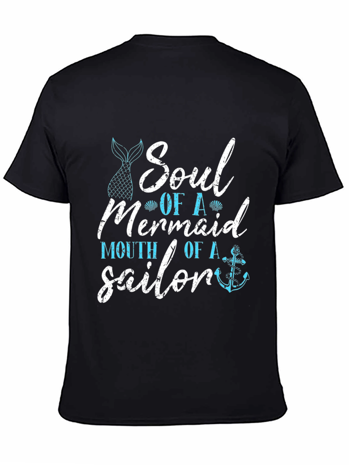 Soul of a Mermaid Sailors Mouth Graphic Tee