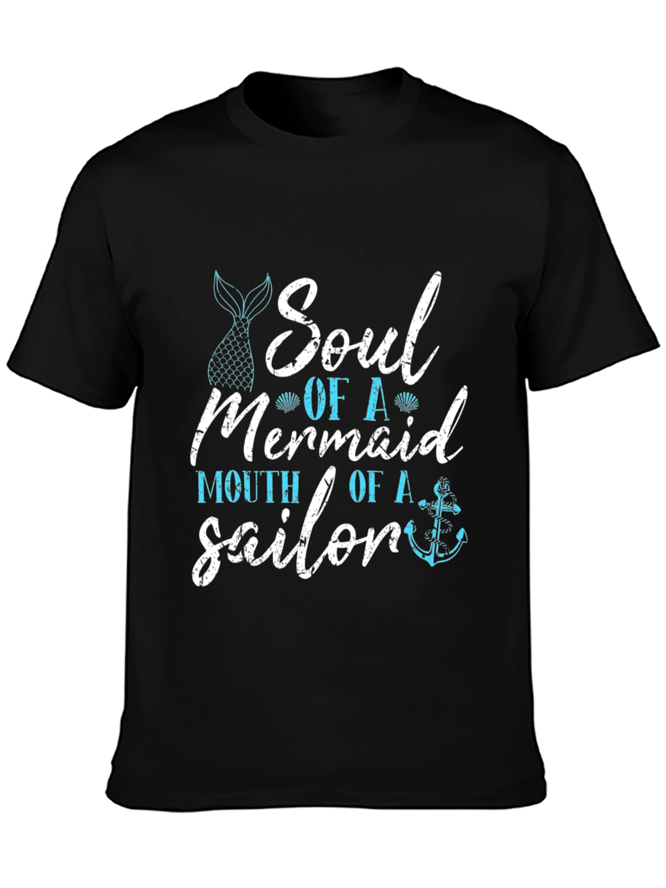 Soul of a Mermaid Sailors Mouth Graphic Tee