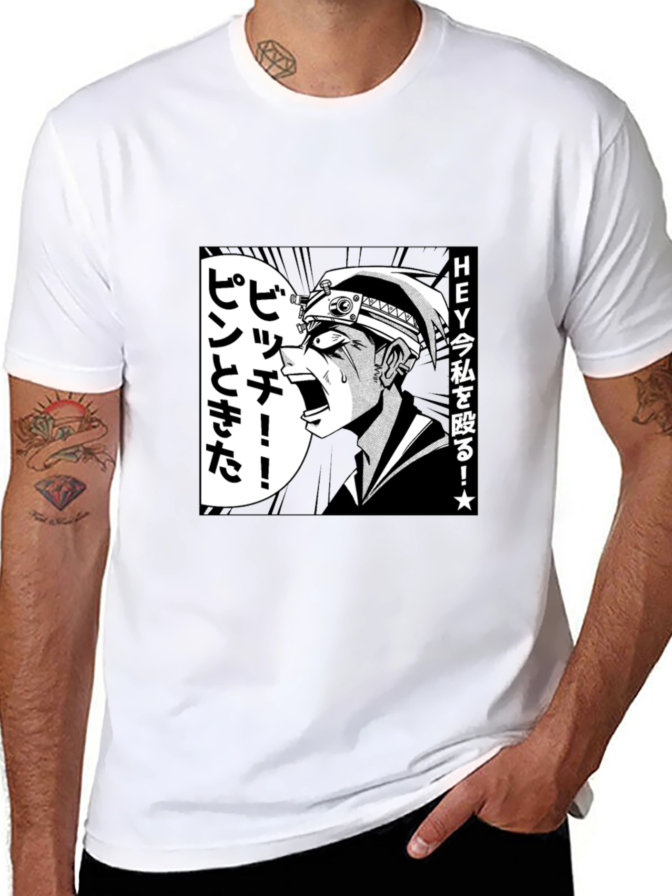 Anime Manga Inspired Graphic Tee