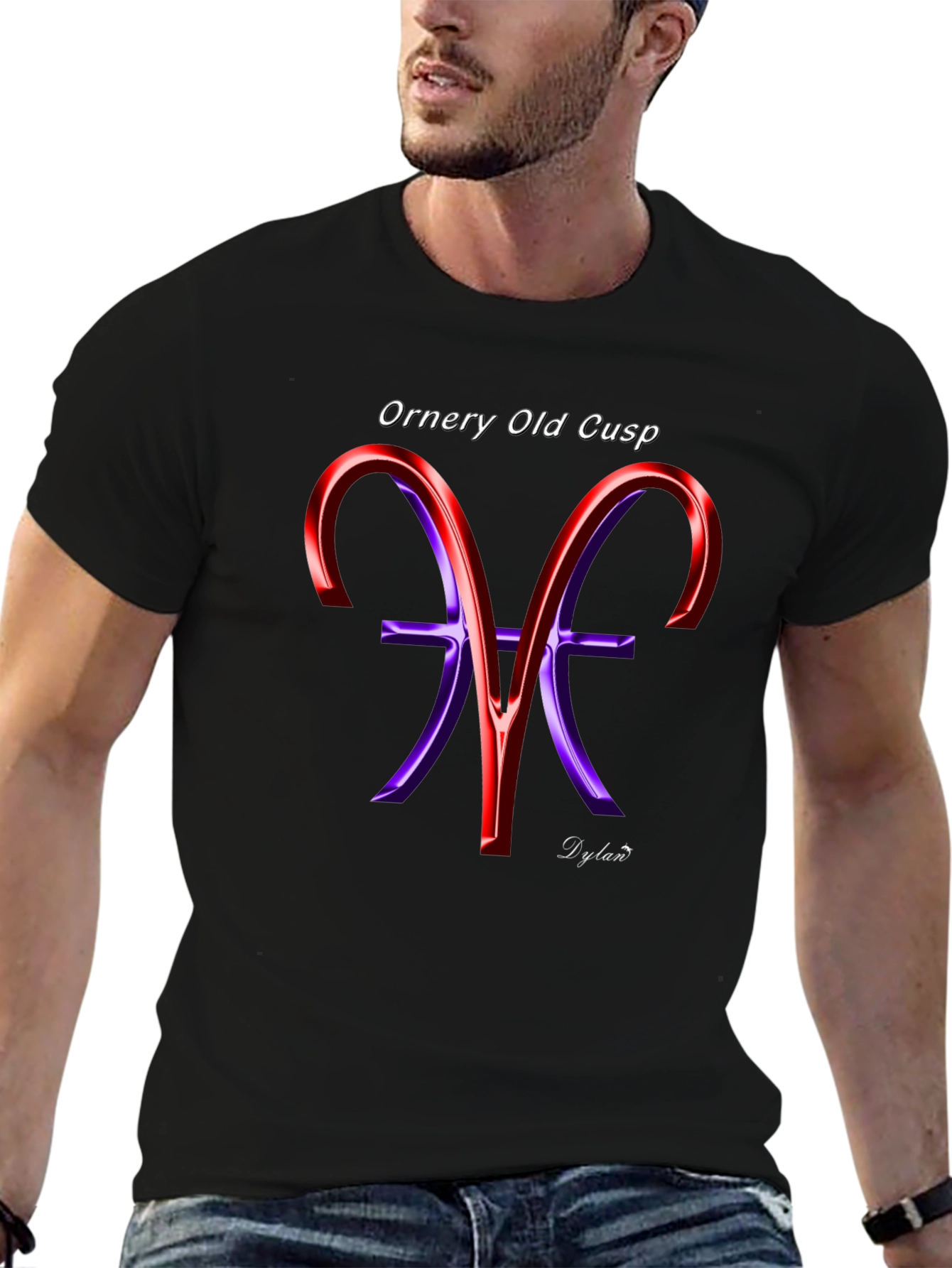 Ornery Old Cusp Graphic T-Shirt