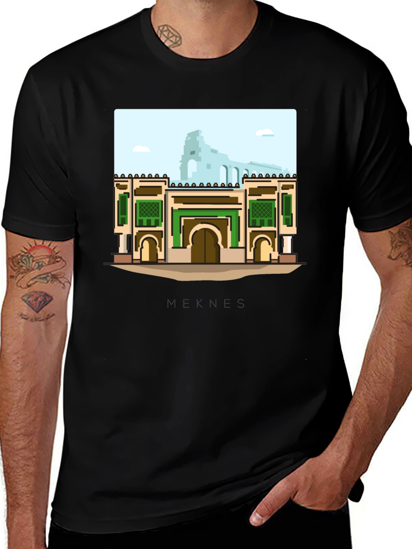 Meknes Morocco Landmark T-Shirt