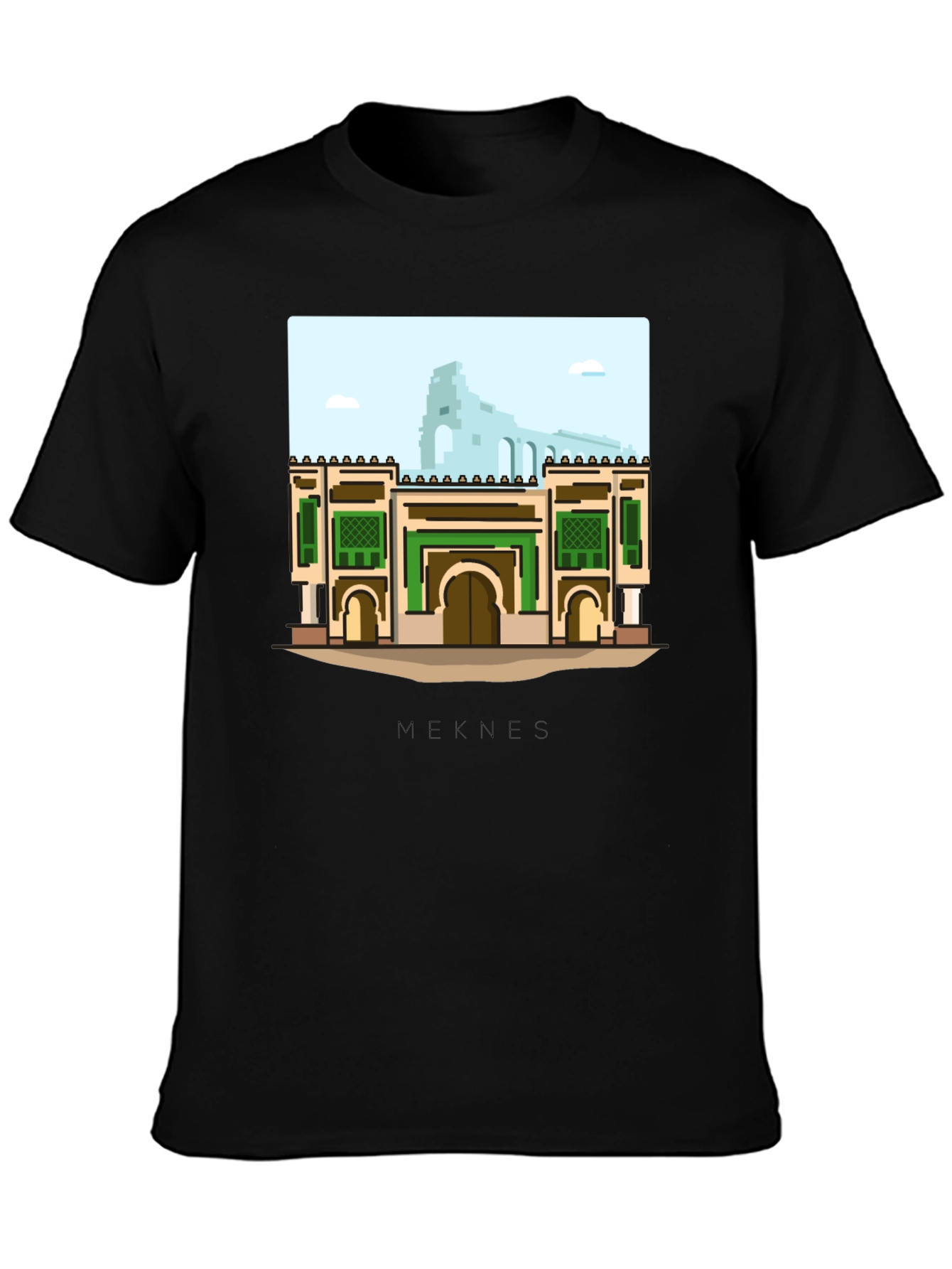 Meknes Morocco Landmark T-Shirt