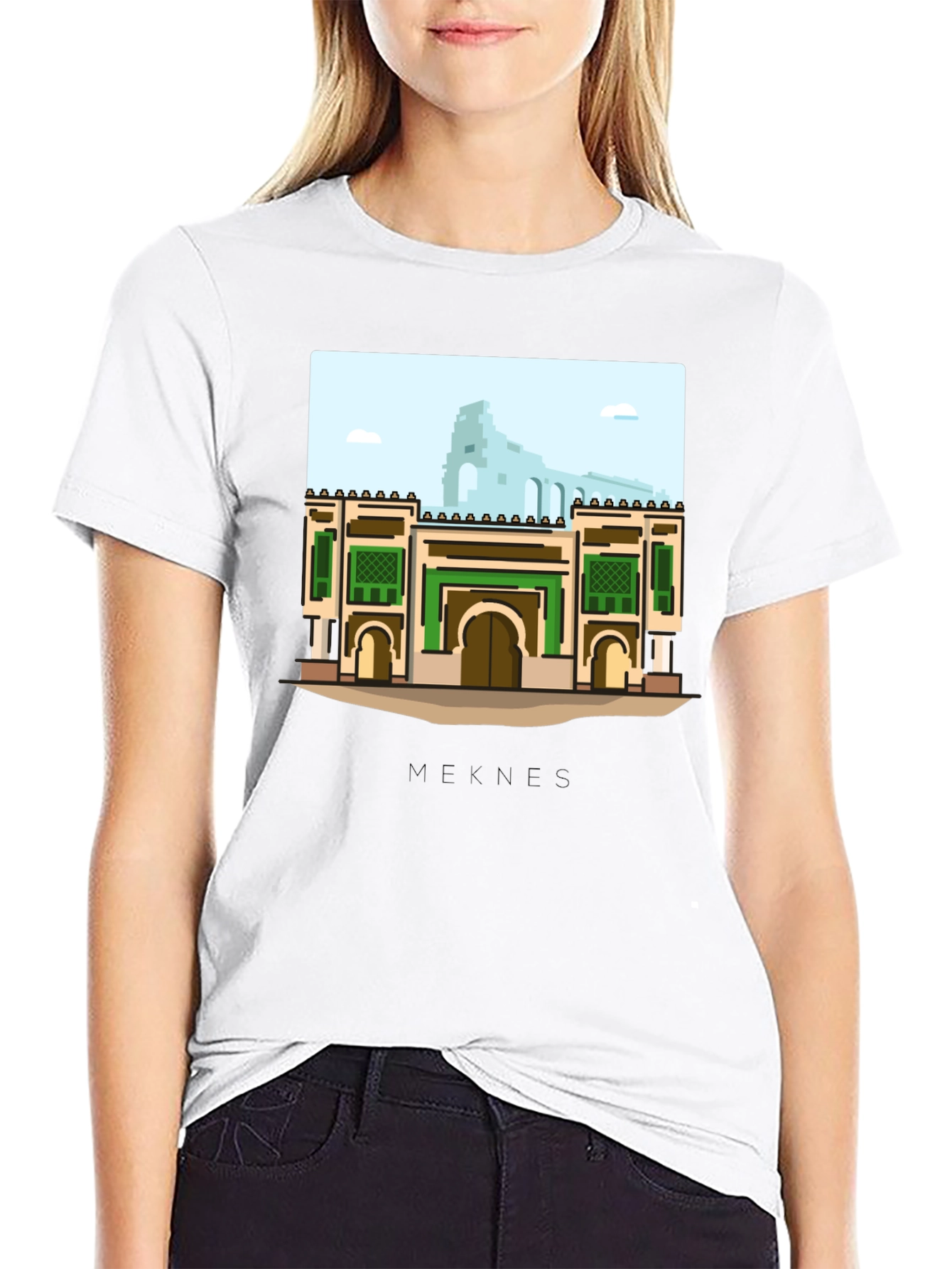 Meknes Morocco Landmark T-Shirt