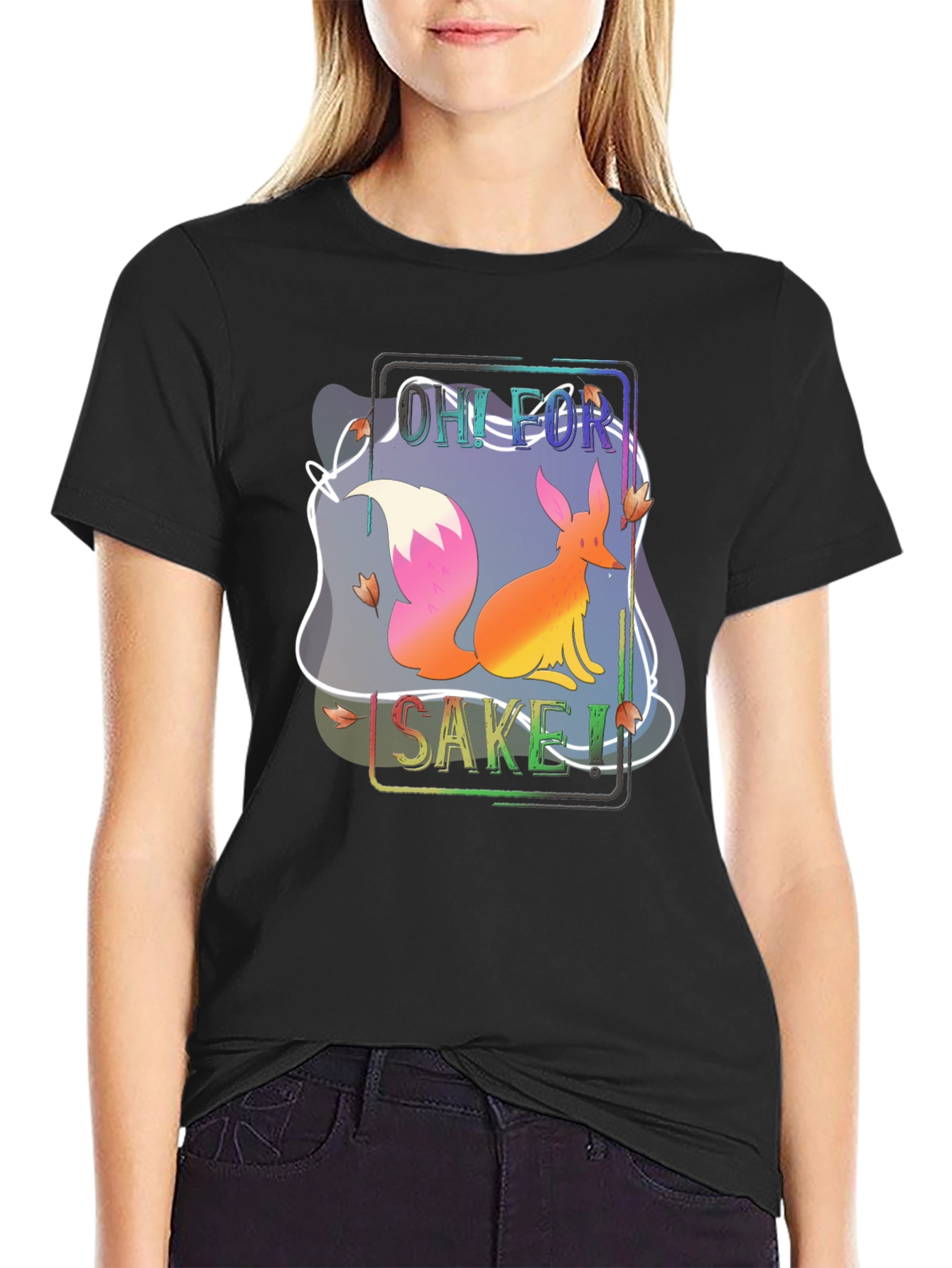 Oh For Fox Sake T-Shirt Funny Animal Tee