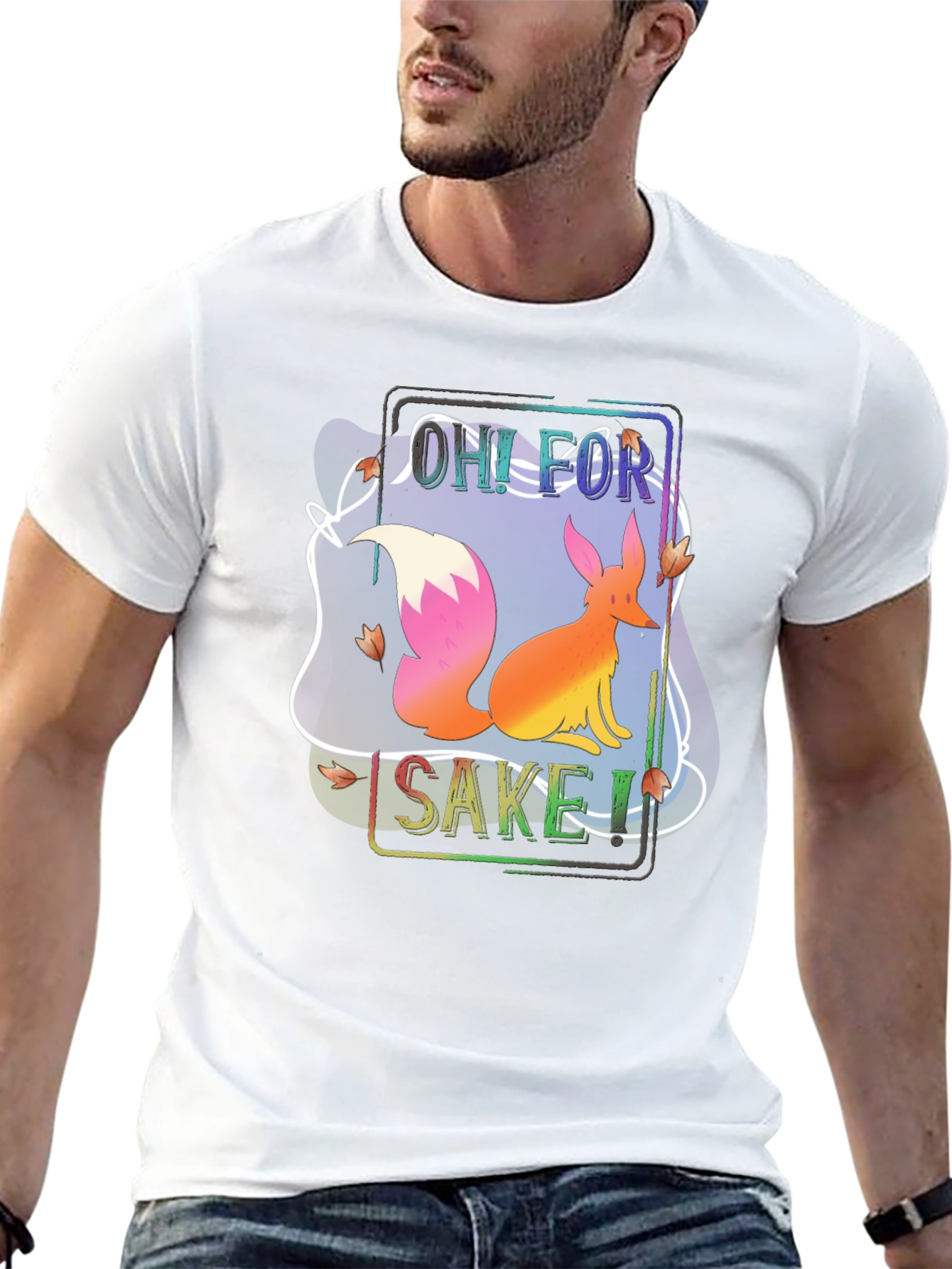 Oh For Fox Sake T-Shirt Funny Animal Tee