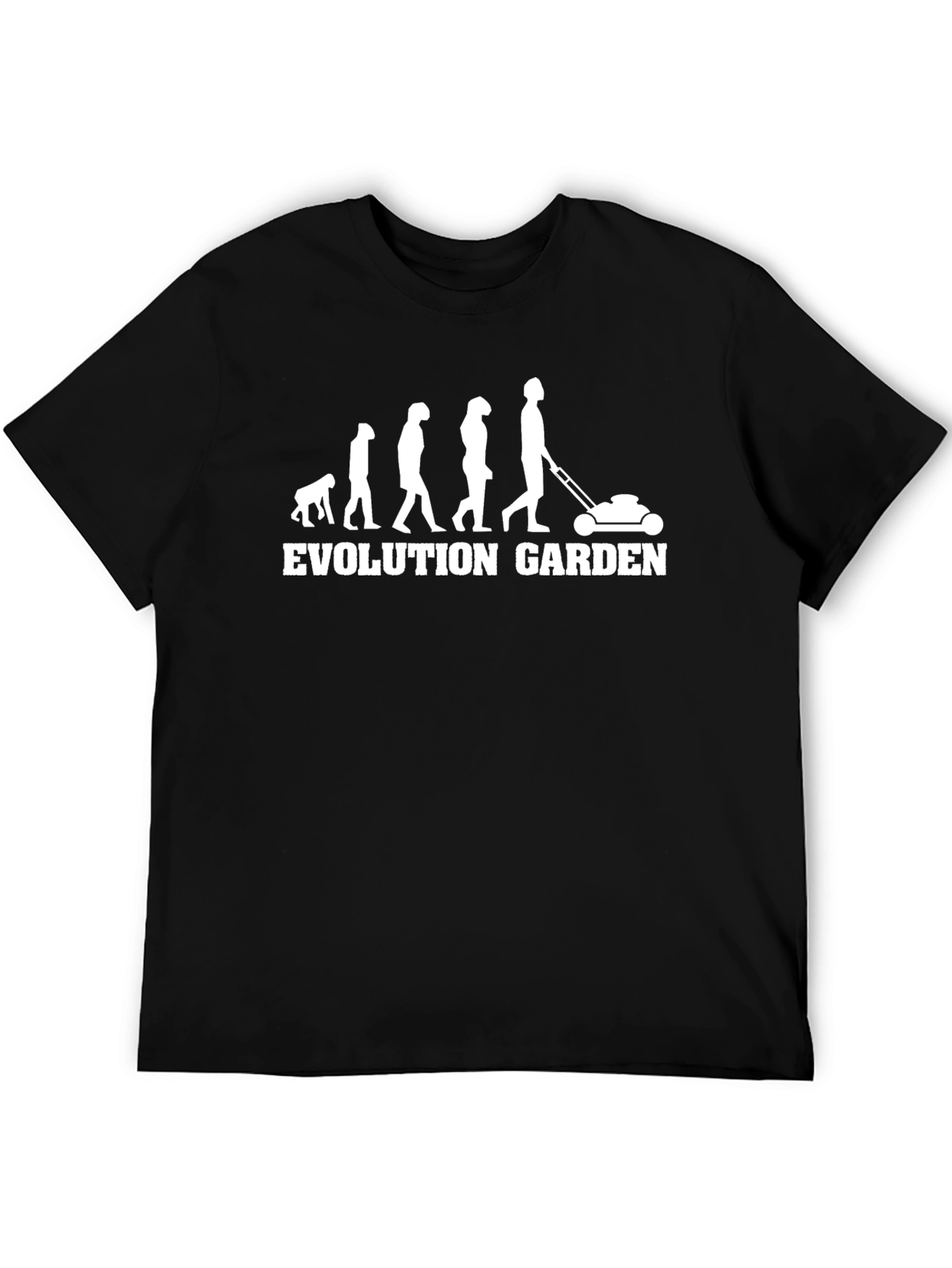 Evolution Garden T-Shirt - Funny Lawn Care Tee
