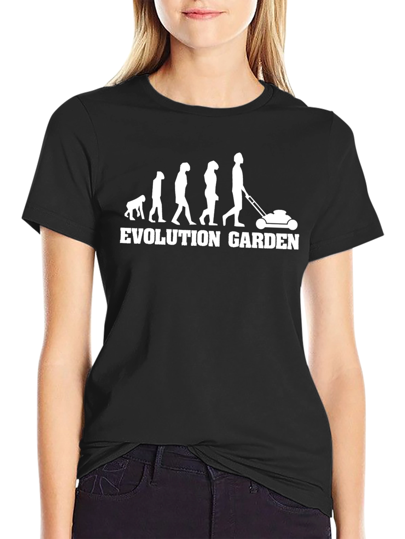 Evolution Garden T-Shirt - Funny Lawn Care Tee