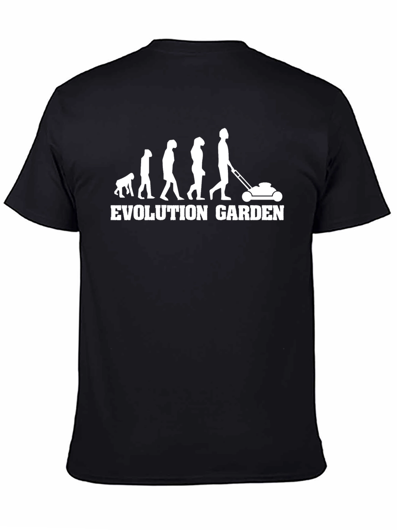Evolution Garden T-Shirt - Funny Lawn Care Tee