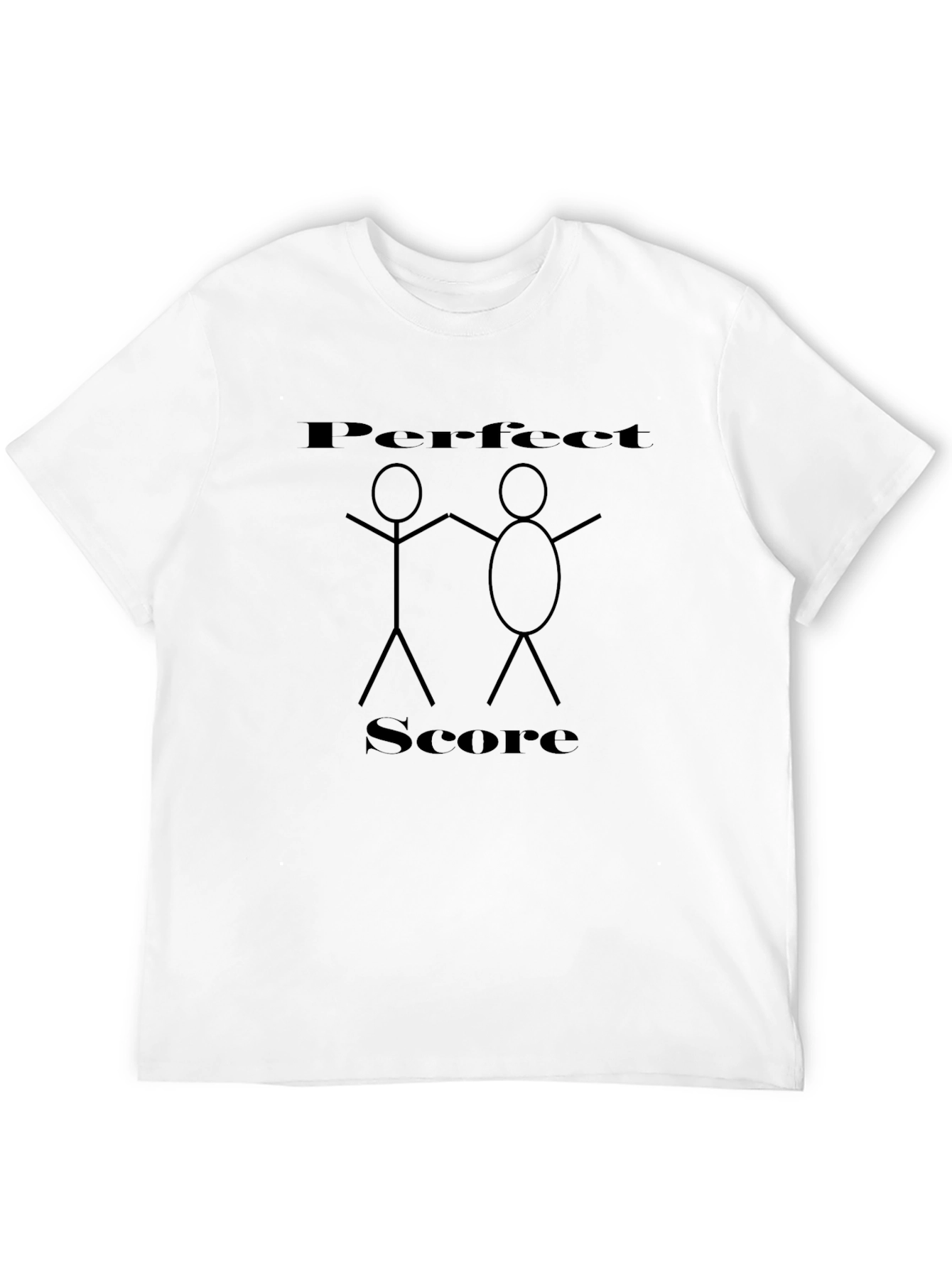 Perfect Score Graphic Tee - Black