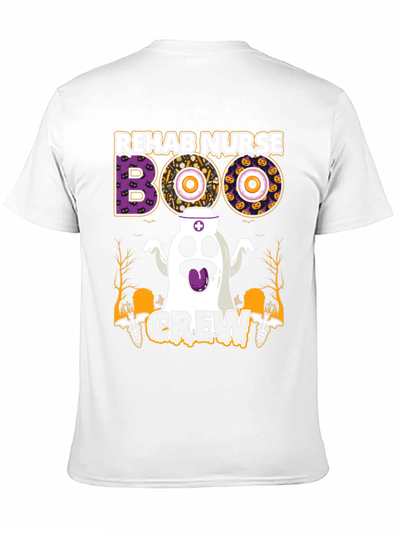 Rehab Nurse Boo Crew Halloween T-Shirt