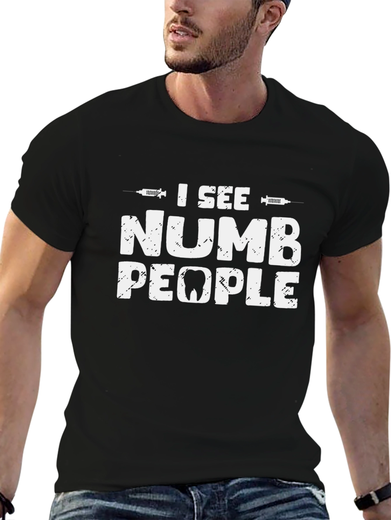I See Numb People Funny Dentist T-Shirt