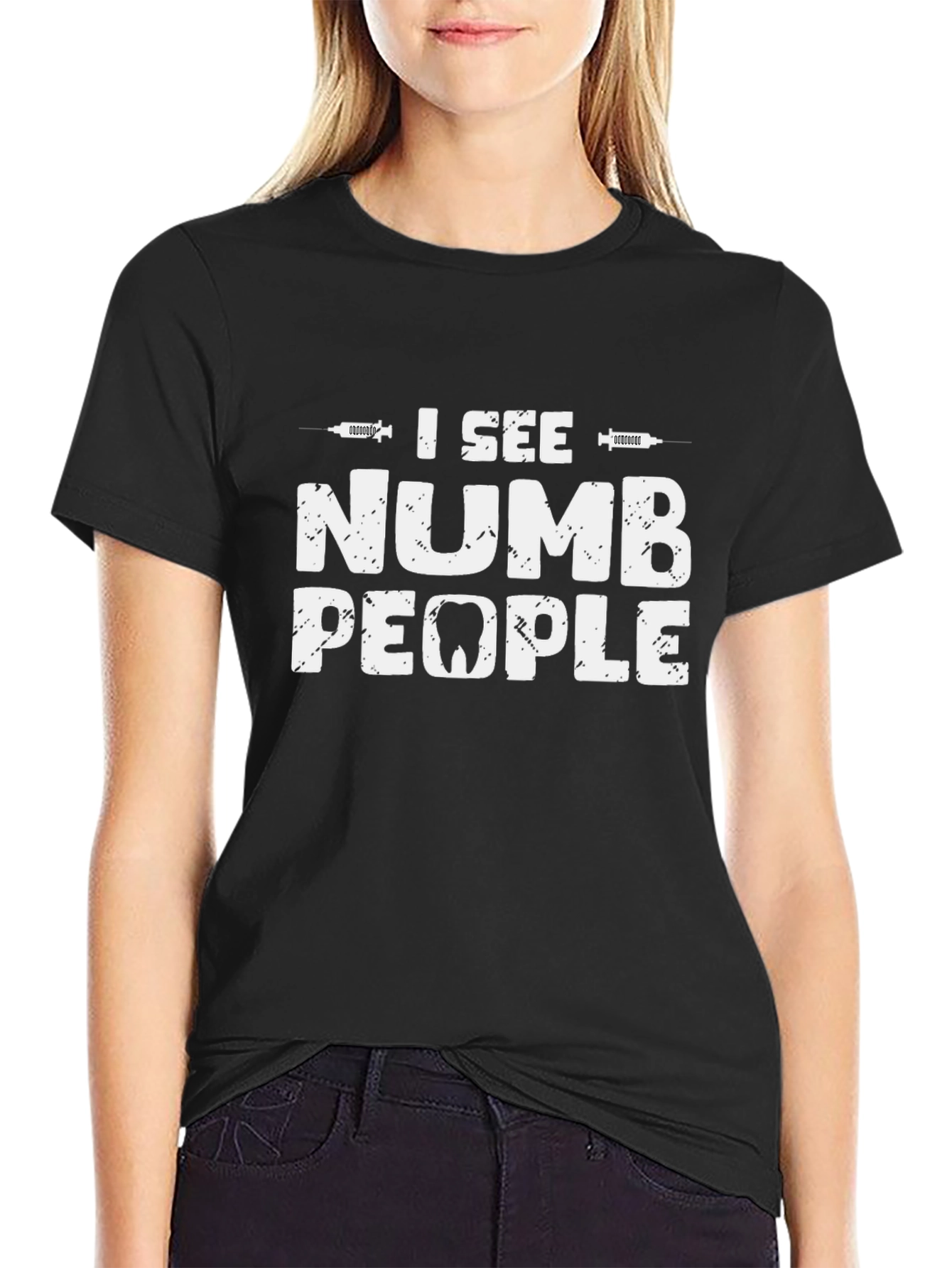 I See Numb People Funny Dentist T-Shirt