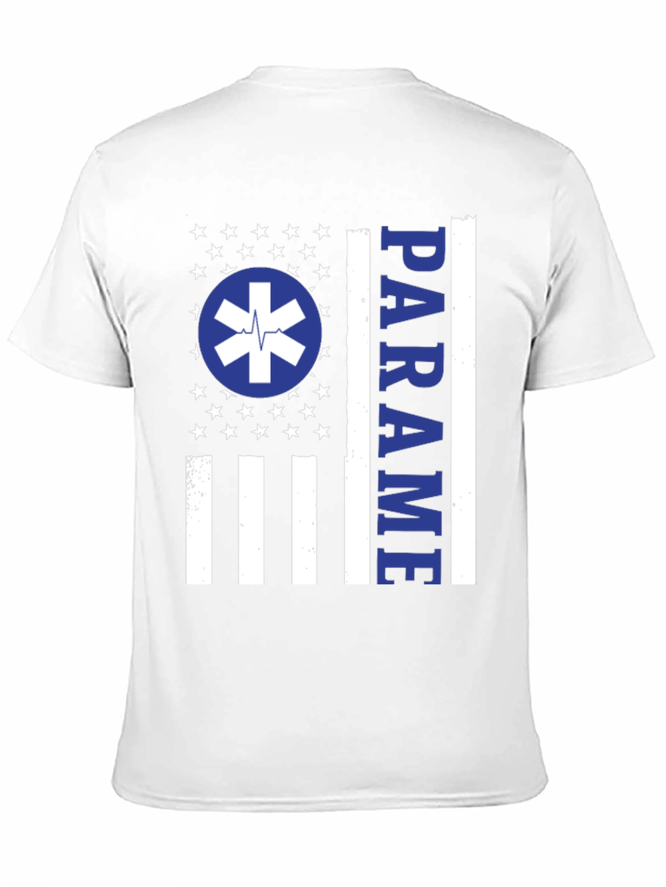 Paramedic American Flag T-Shirt - EMS Support
