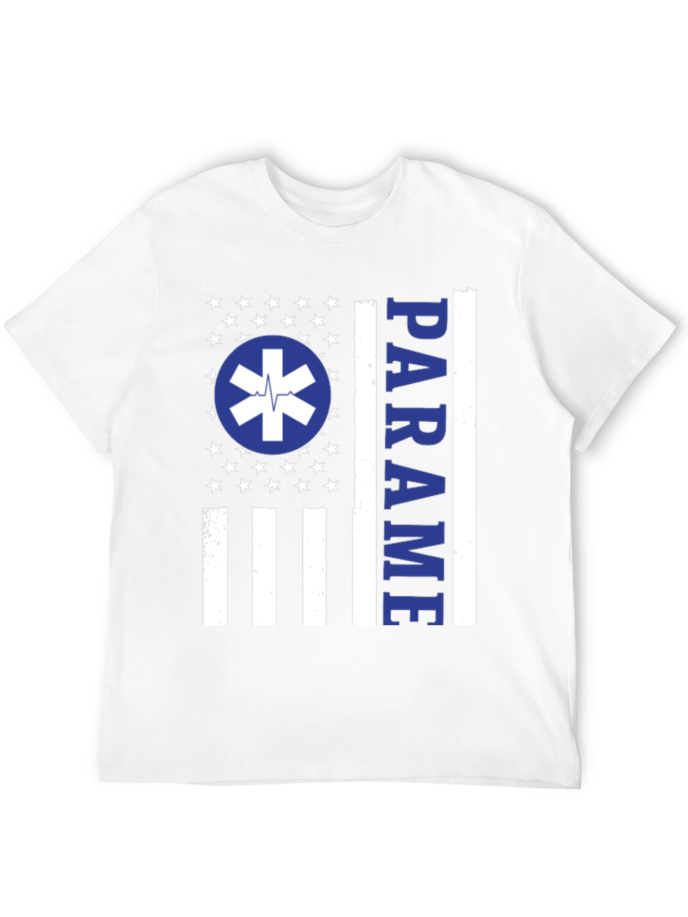 Paramedic American Flag T-Shirt - EMS Support