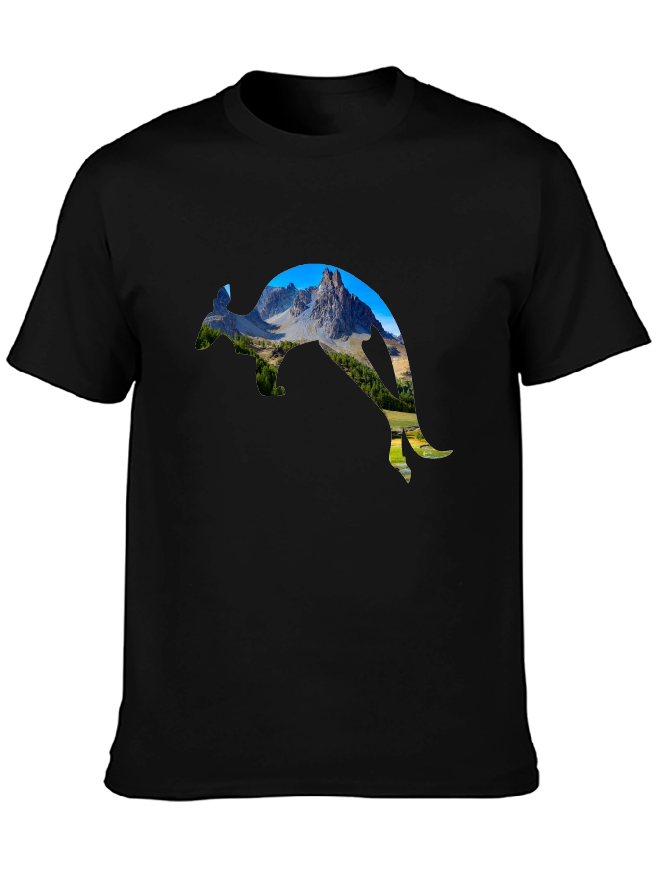 Mountain Kangaroo Graphic Tee
