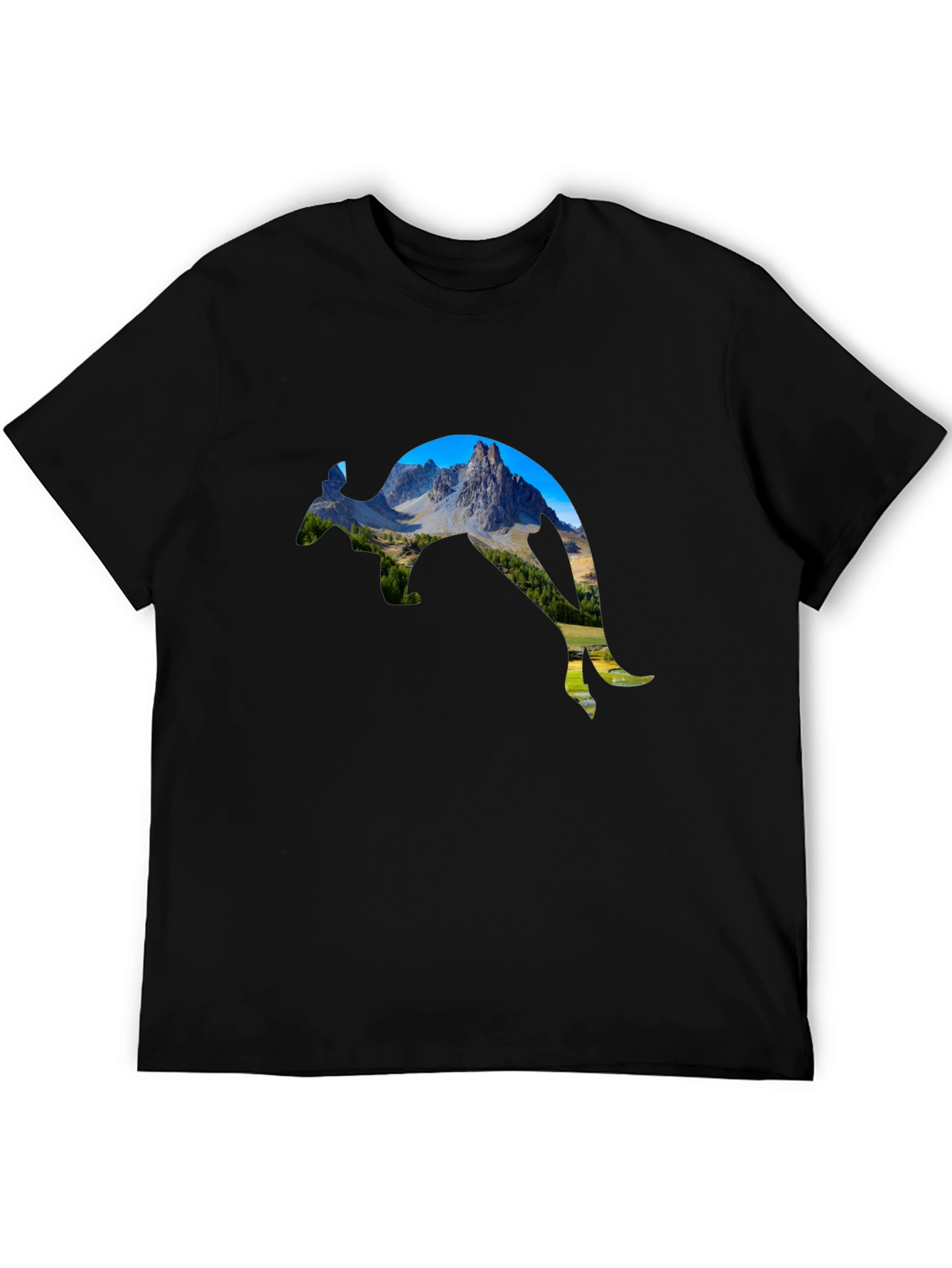 Mountain Kangaroo Graphic Tee