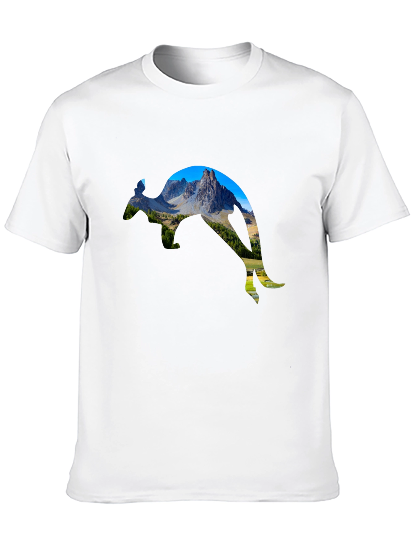 Mountain Kangaroo Graphic Tee