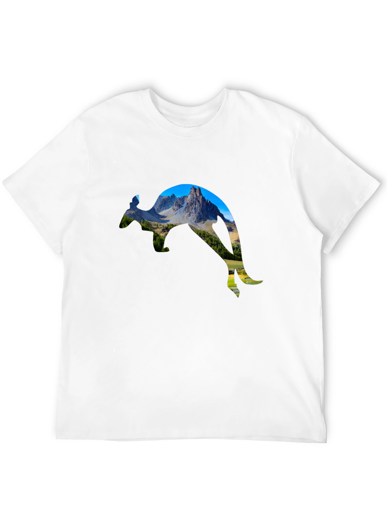 Mountain Kangaroo Graphic Tee