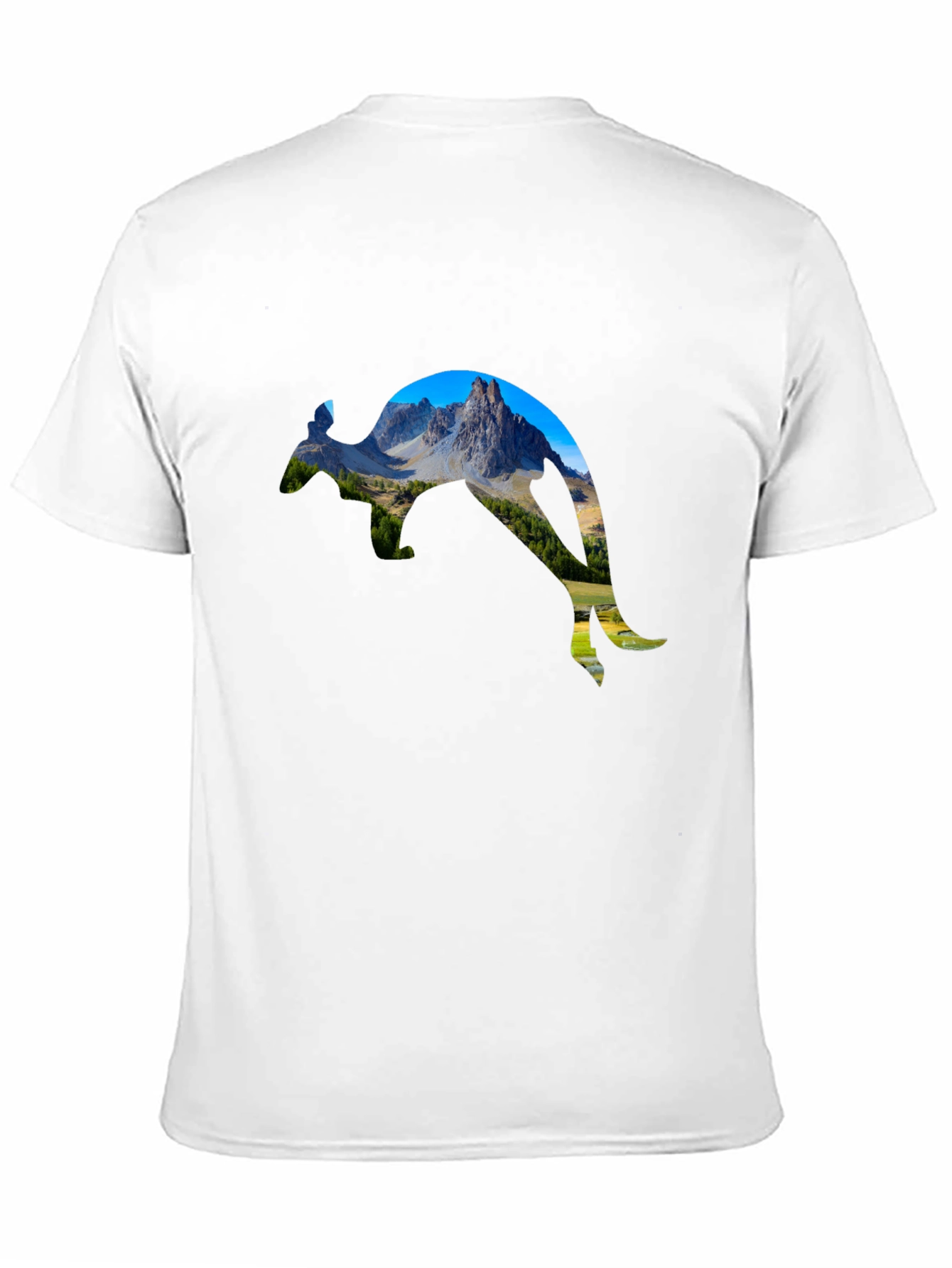 Mountain Kangaroo Graphic Tee