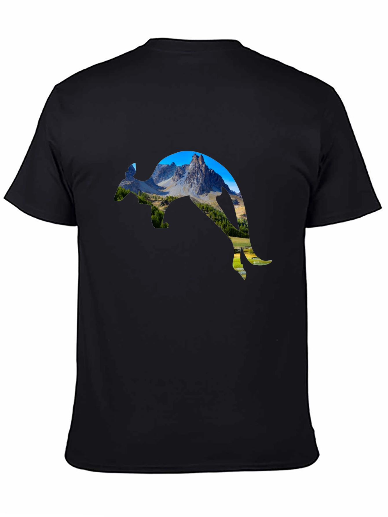 Mountain Kangaroo Graphic Tee