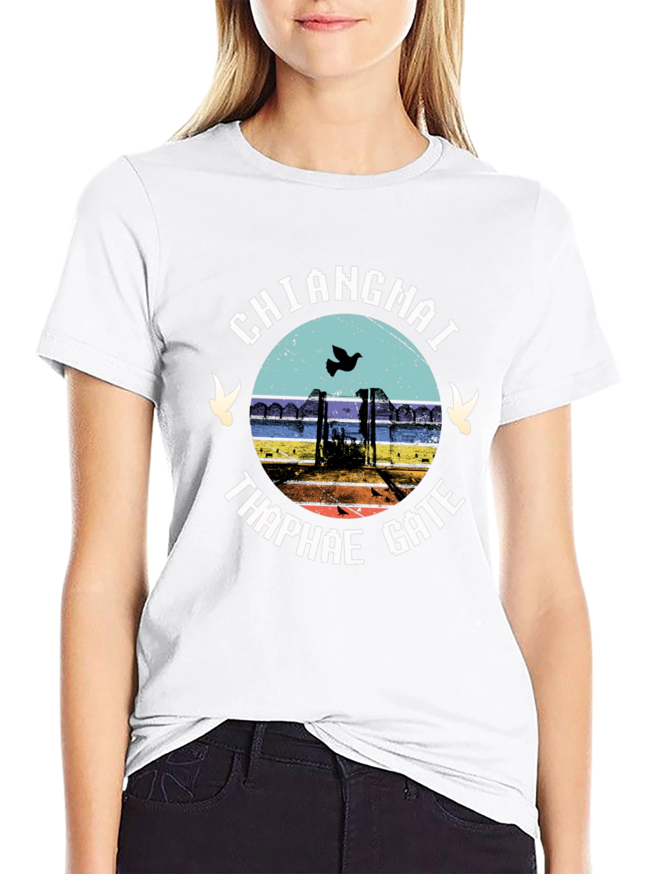 Chiangmai Thaphae Gate Graphic Tee