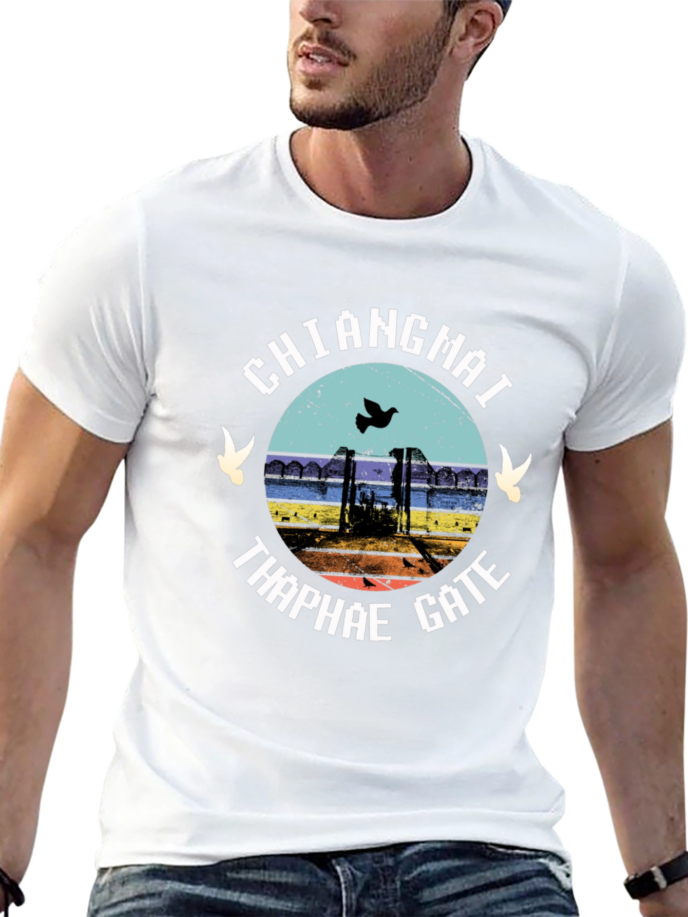 Chiangmai Thaphae Gate Graphic Tee