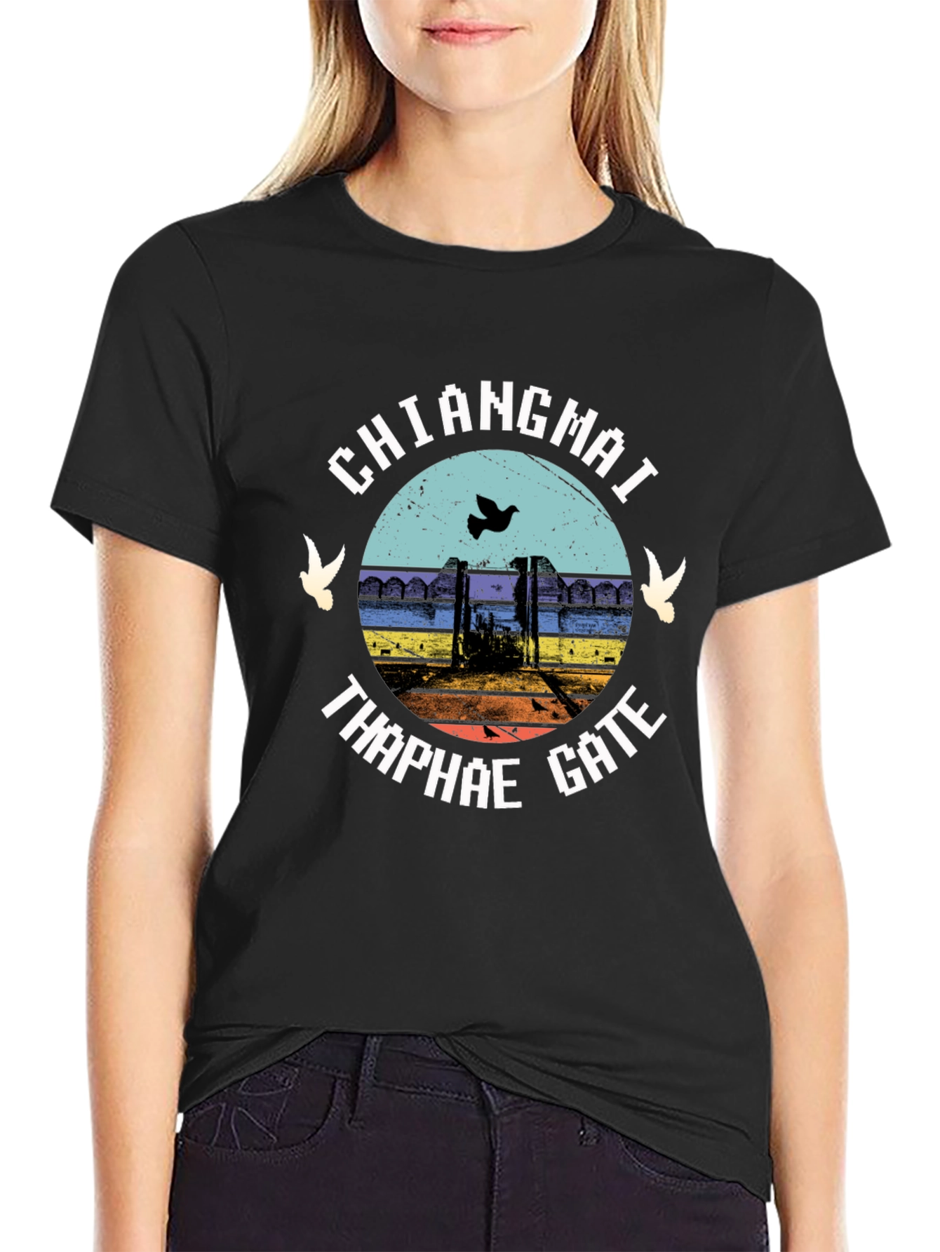 Chiangmai Thaphae Gate Graphic Tee