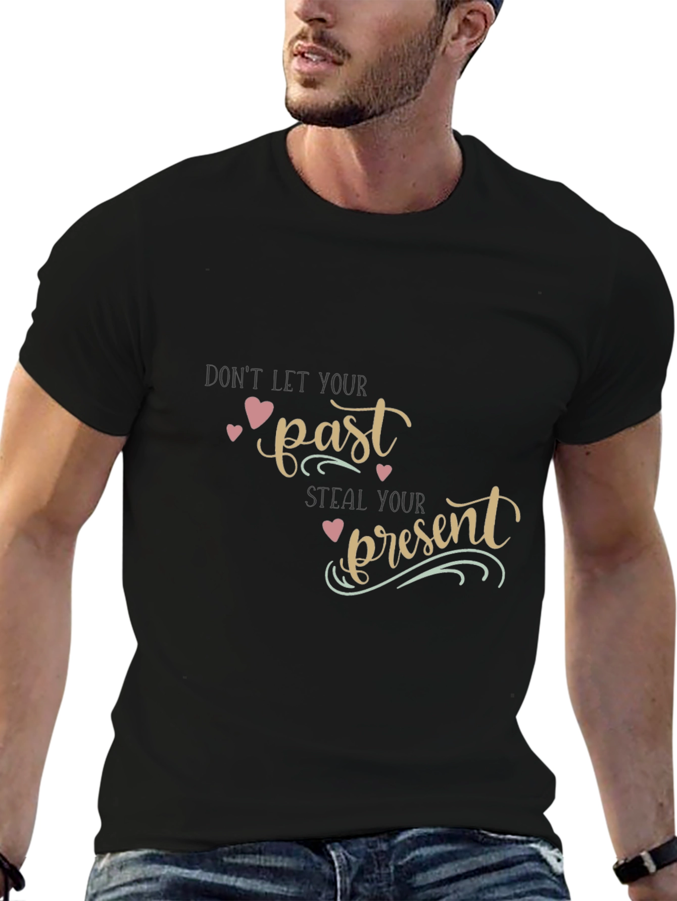 Past/Present Motivational Graphic Tee - Unisex