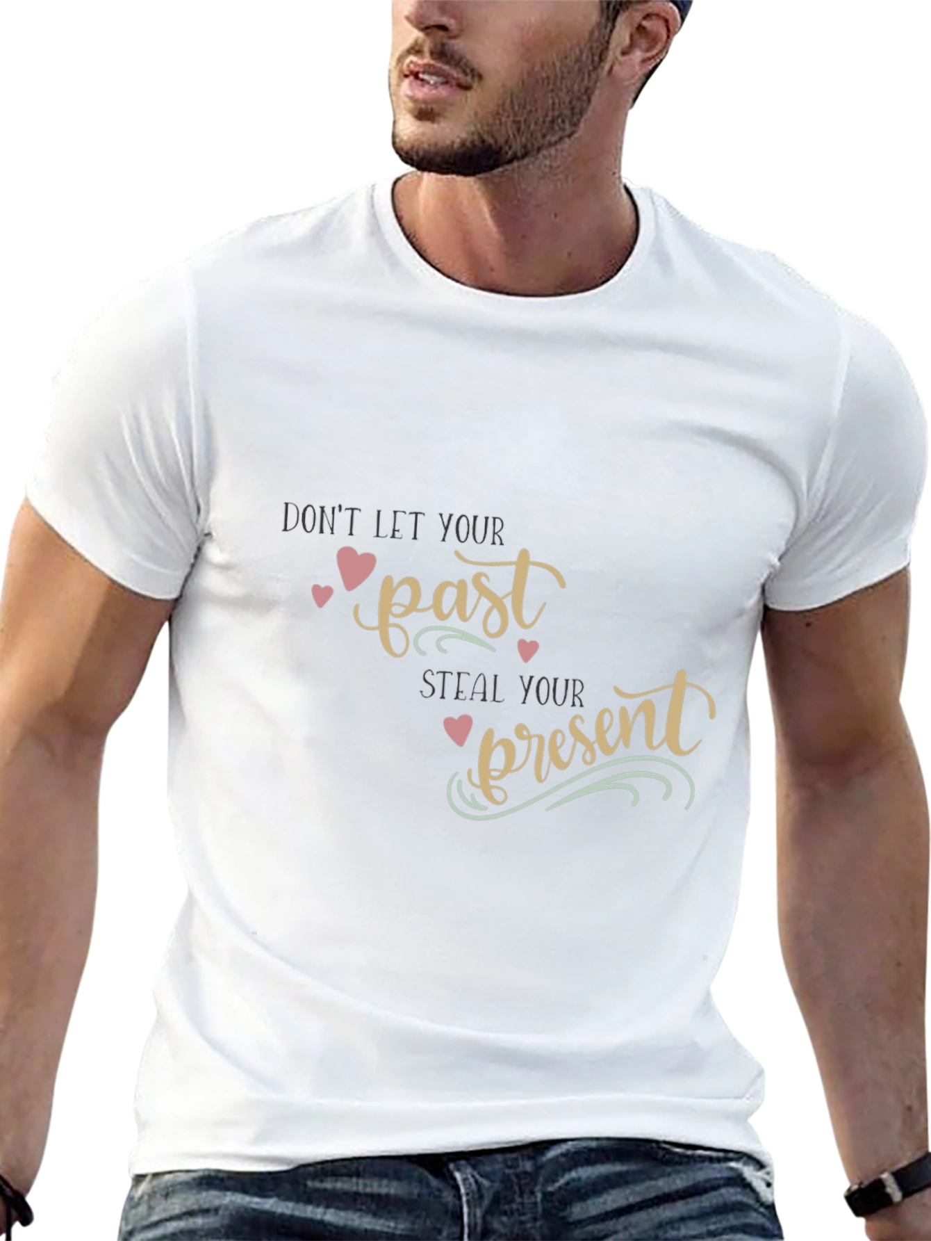 Past/Present Motivational Graphic Tee - Unisex
