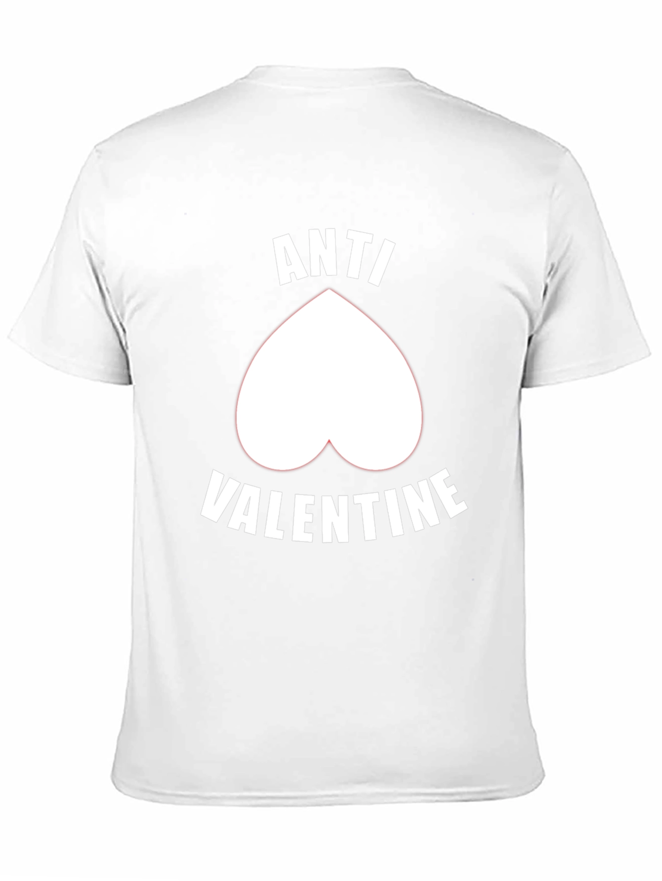 Anti-Valentines Day Graphic Tee - Black