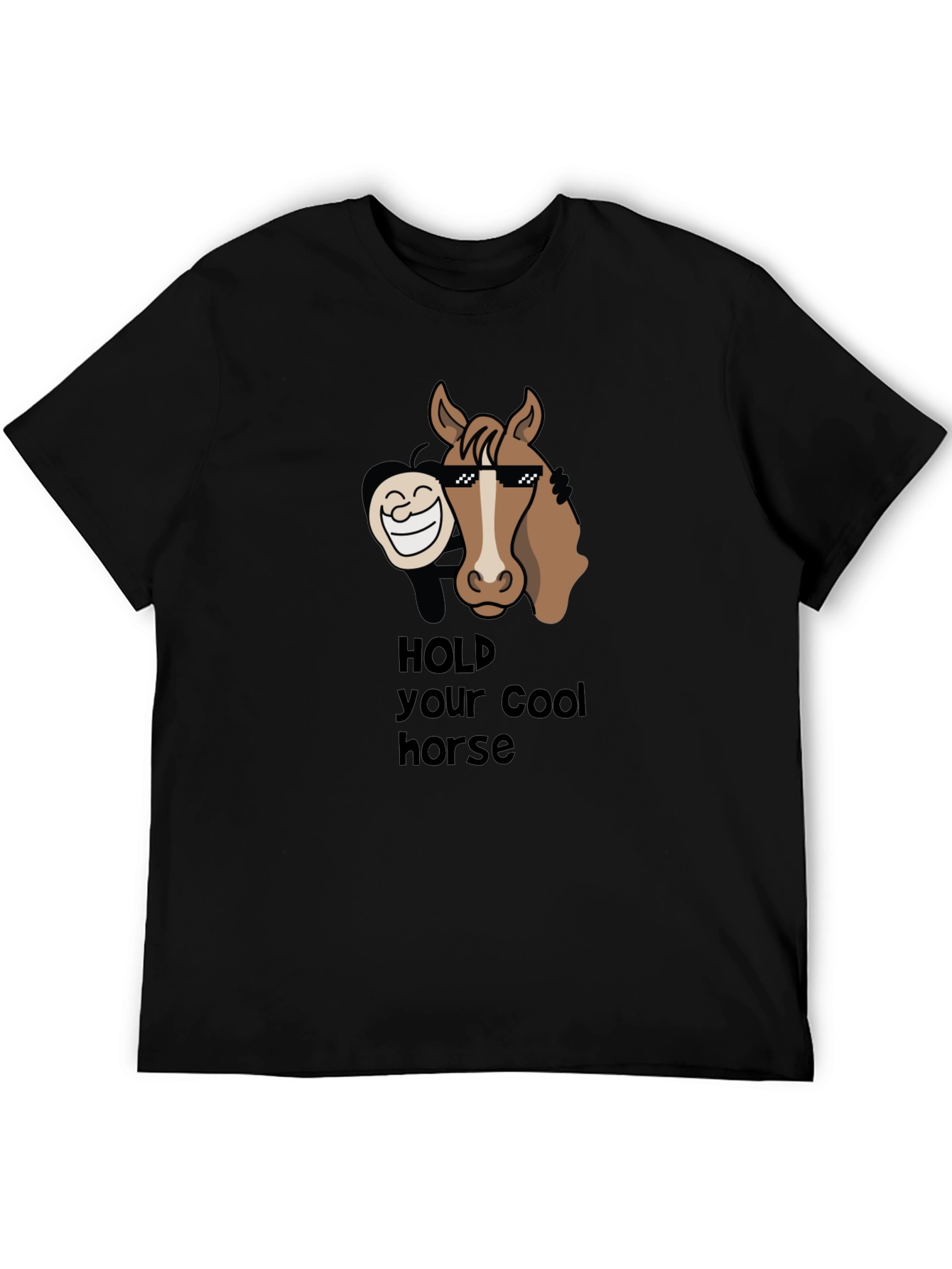 Cool Horse Graphic T-Shirt