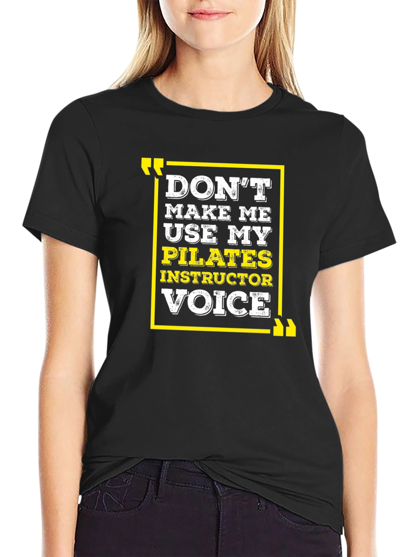 Pilates Instructor Voice Graphic Tee