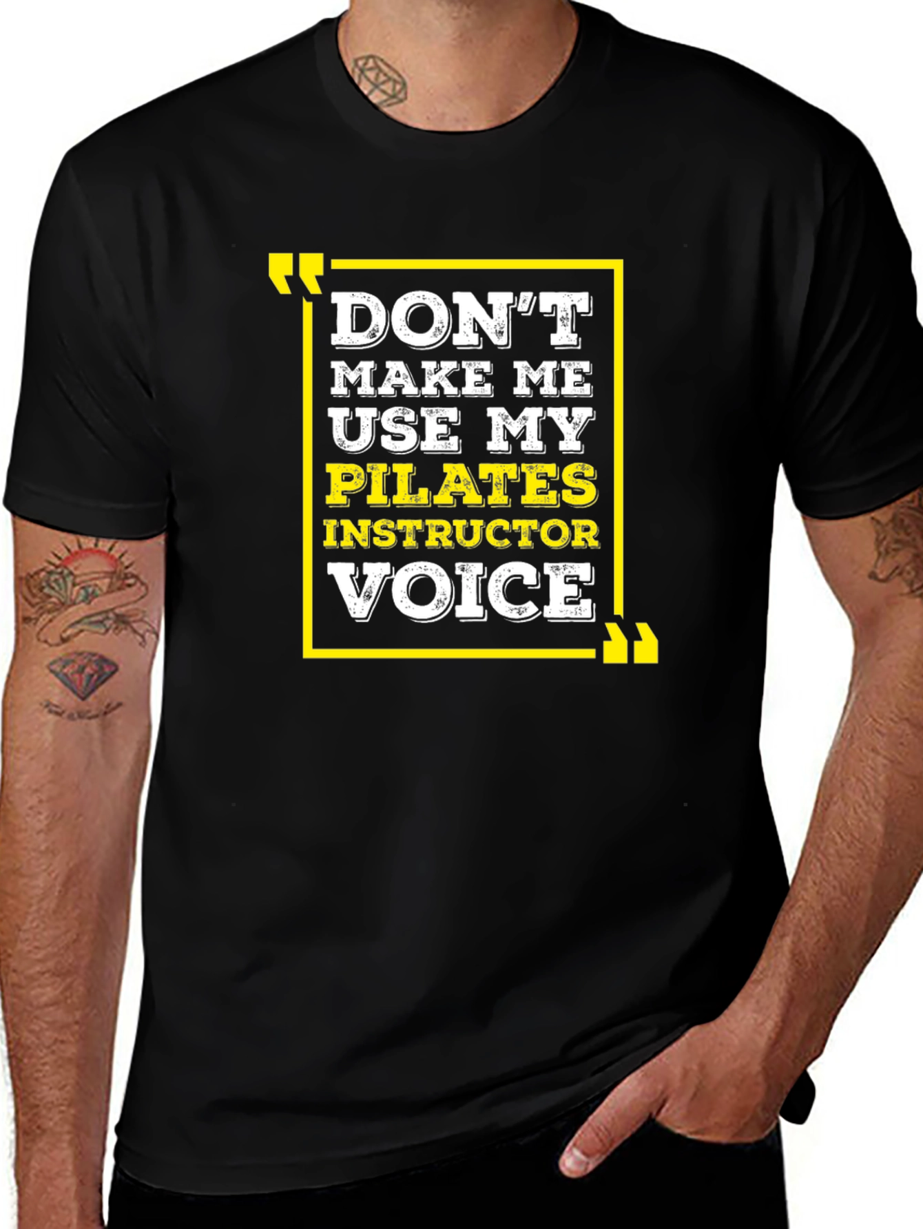 Pilates Instructor Voice Graphic Tee