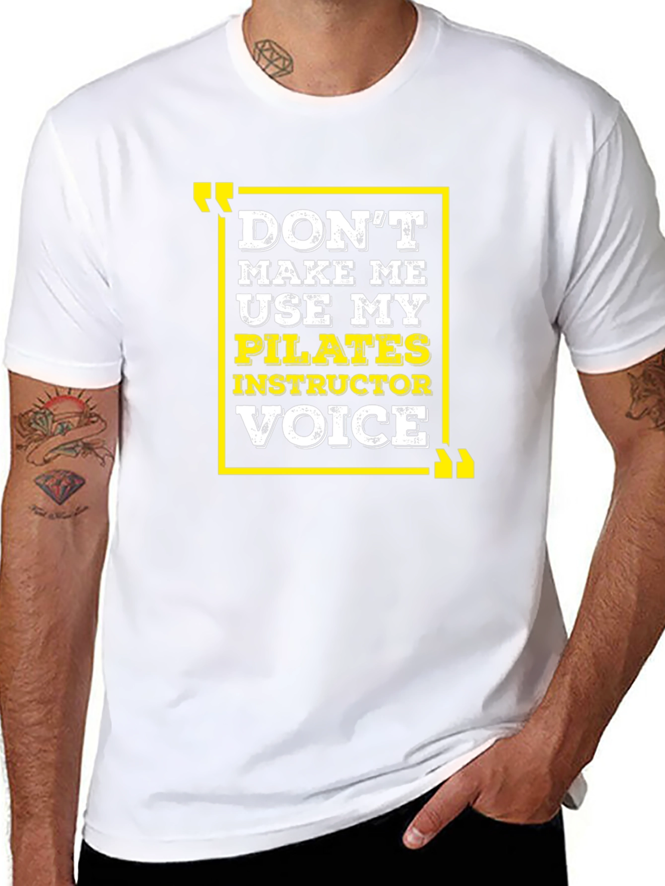 Pilates Instructor Voice Graphic Tee