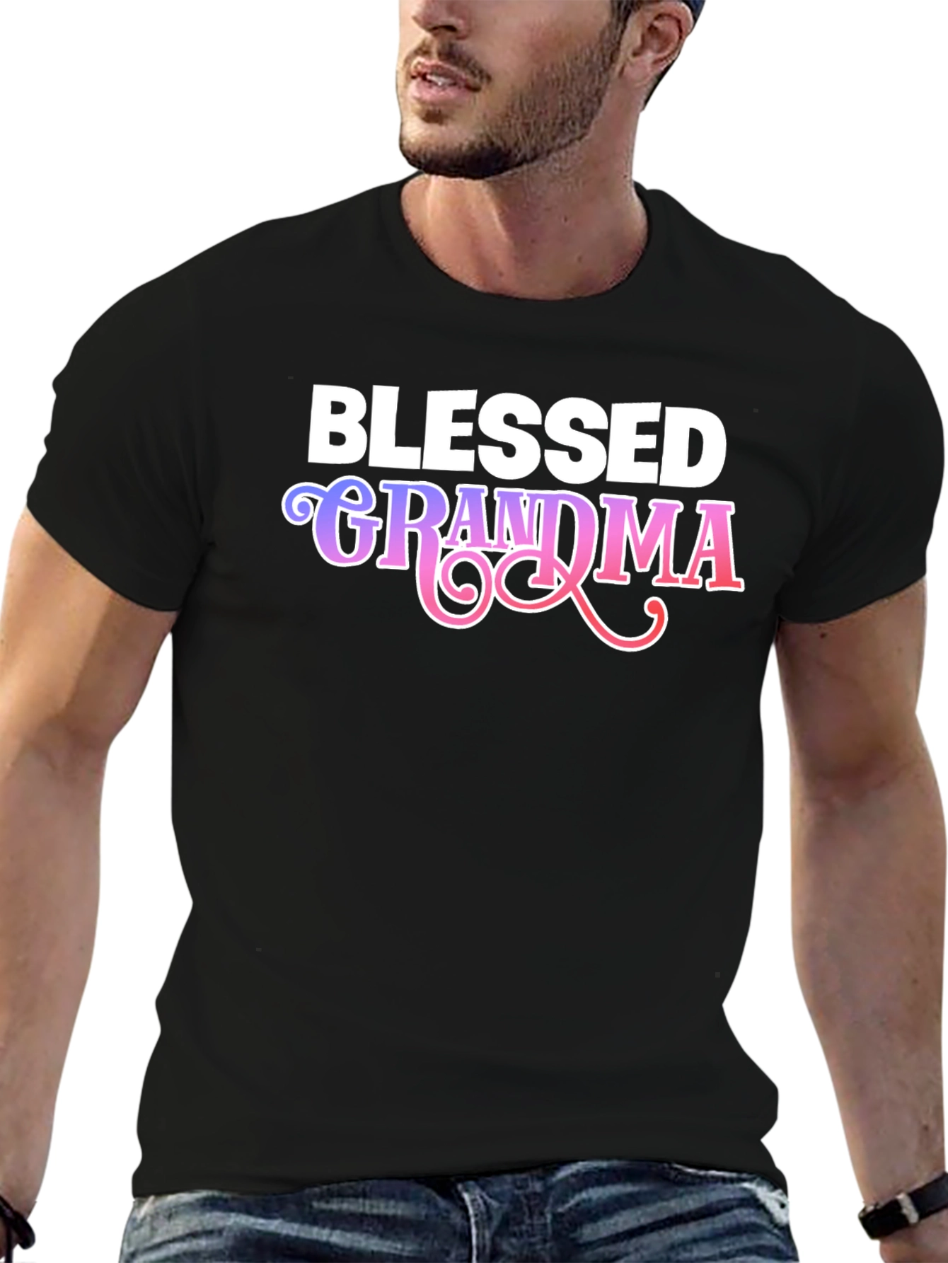Blessed Grandma Graphic T-Shirt