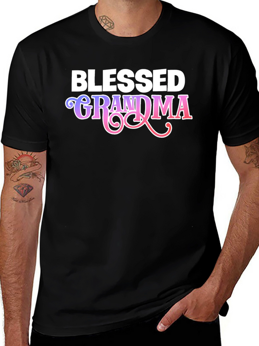 Blessed Grandma Graphic T-Shirt