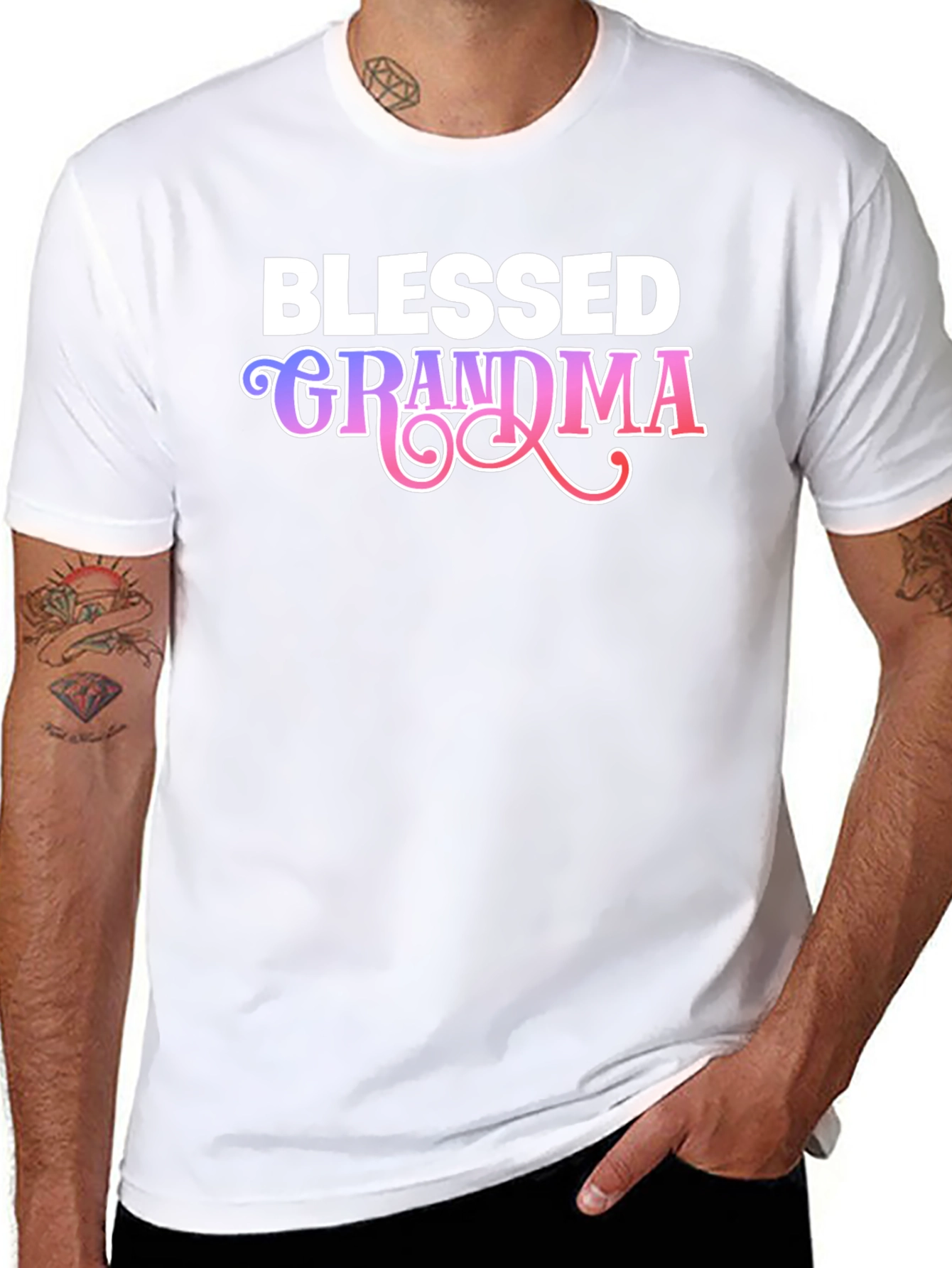 Blessed Grandma Graphic T-Shirt