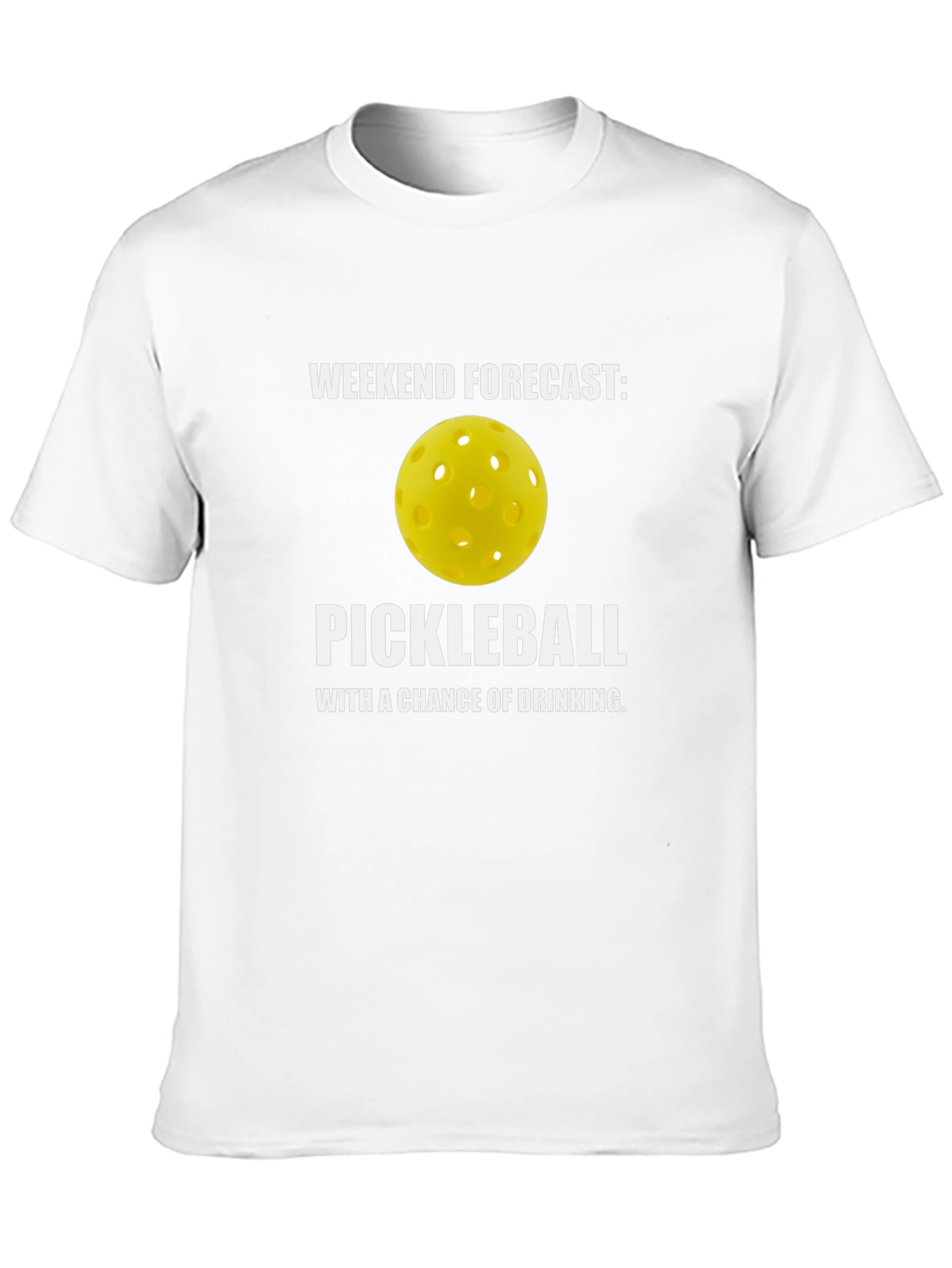 Weekend Forecast Pickleball T-Shirt