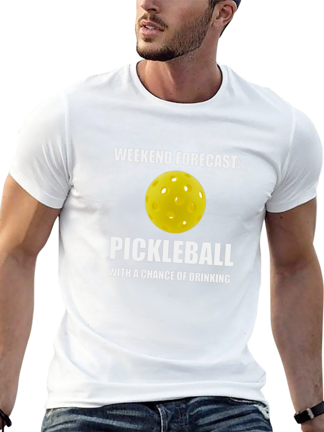 Weekend Forecast Pickleball T-Shirt