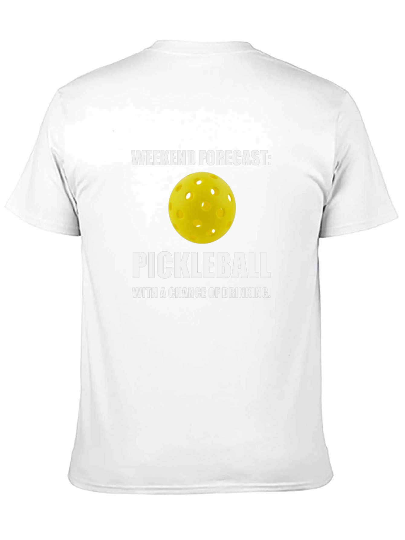 Weekend Forecast Pickleball T-Shirt