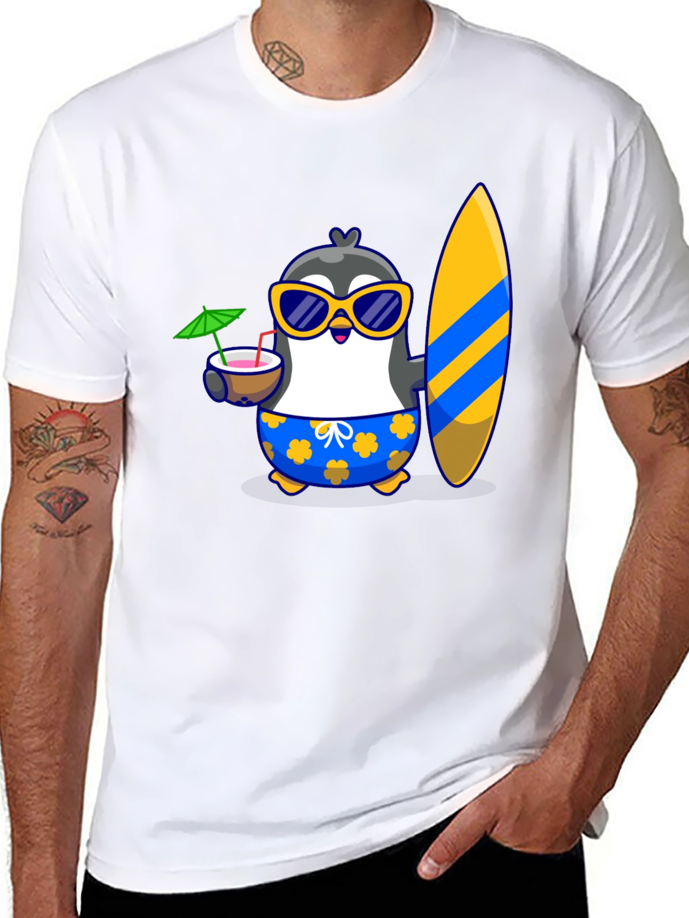 Penguin Summer Vibes T-Shirt