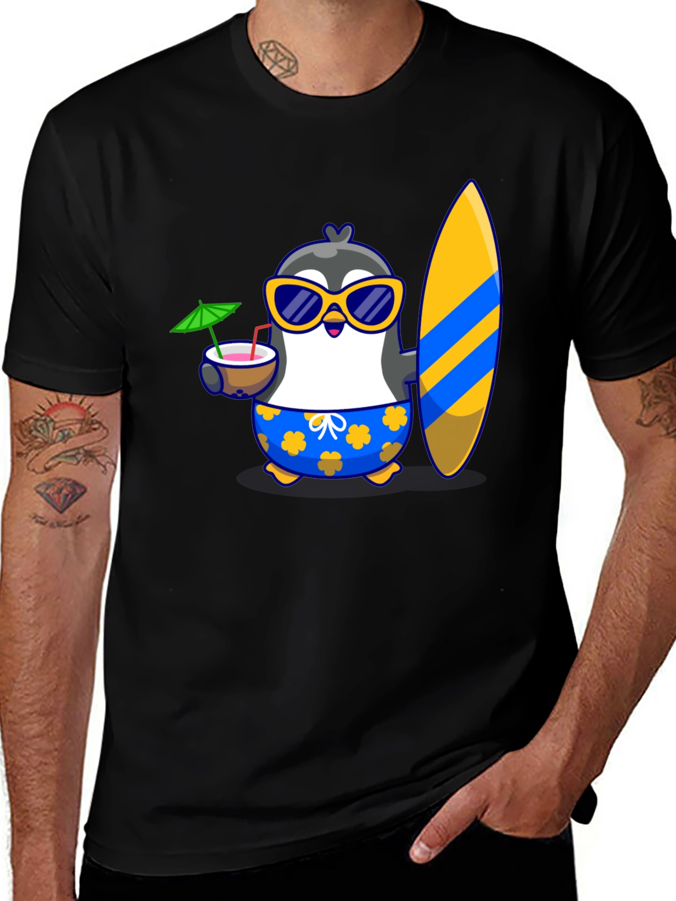 Penguin Summer Vibes T-Shirt