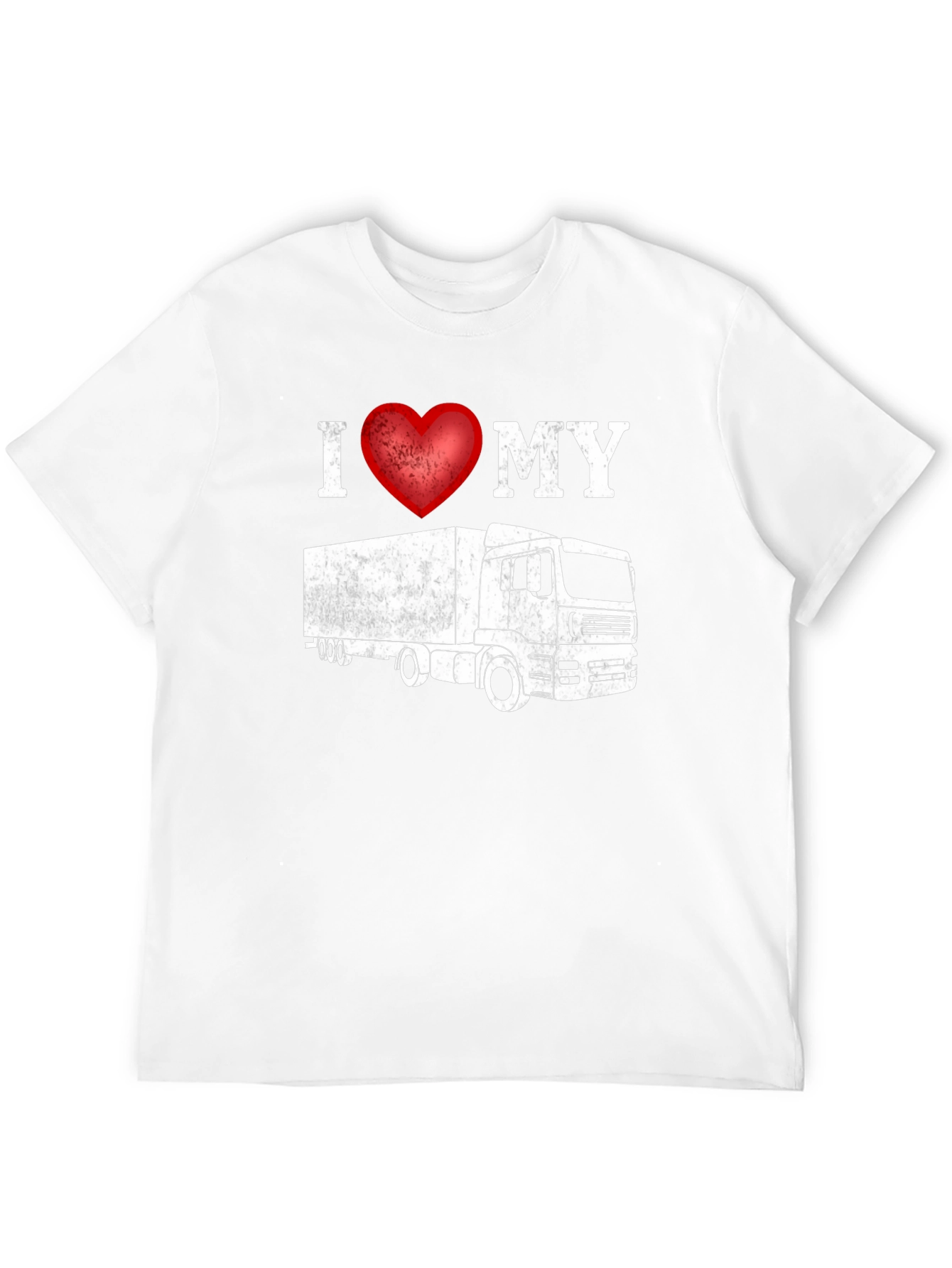 I Heart My Truck Black T-Shirt - Trucker Tee