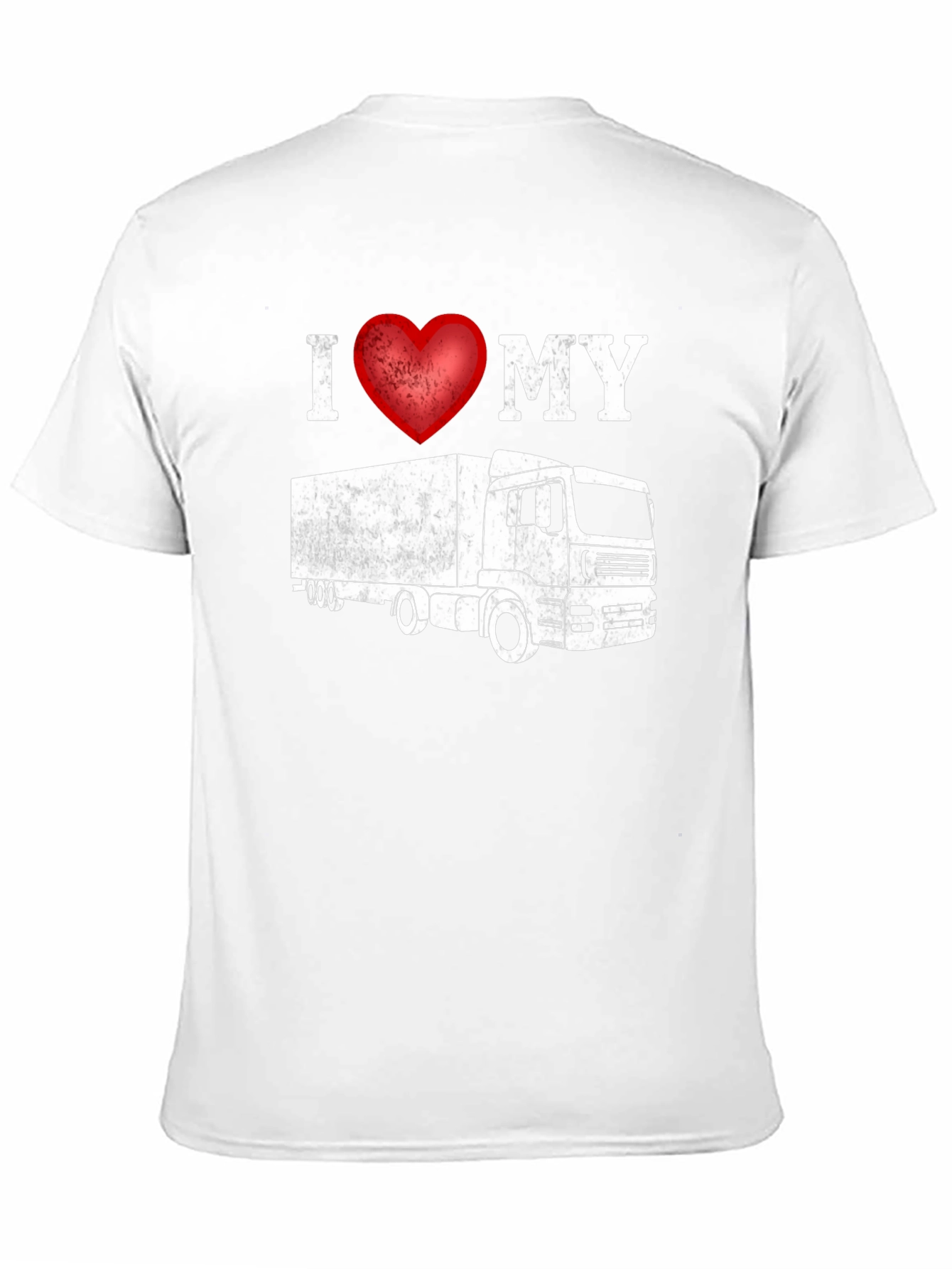 I Heart My Truck Black T-Shirt - Trucker Tee