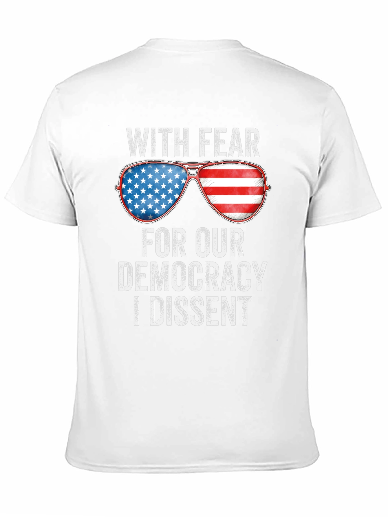 With Fear For Our Democracy Graphic T-Shirt
