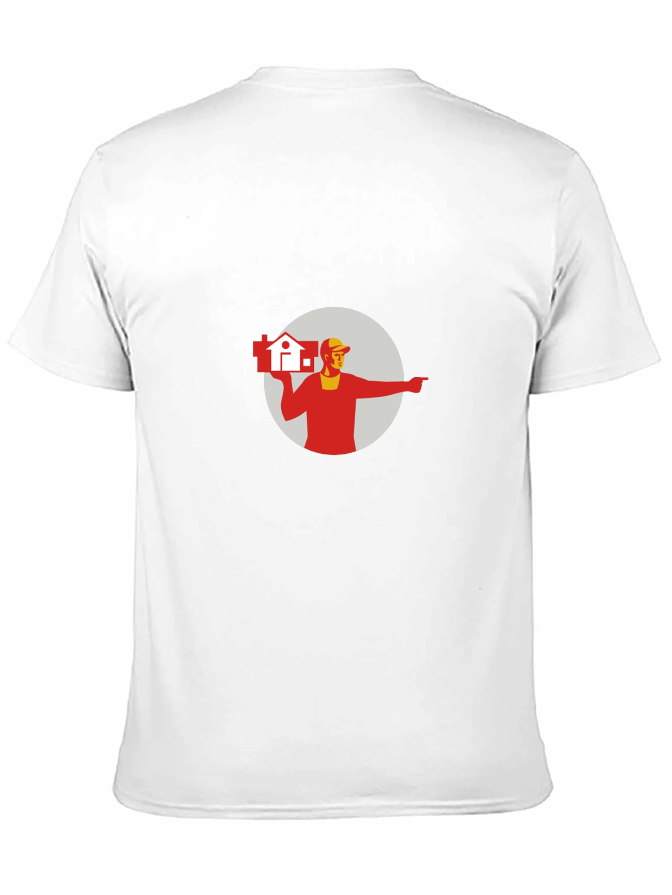 Home Builder Graphic Tee - Black Cotton T-Shirt