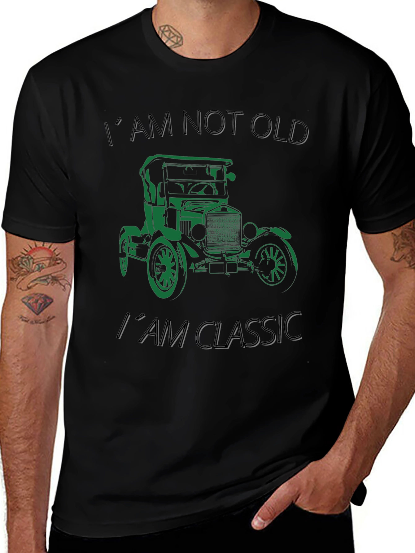 Classic Car T-Shirt - Im Not Old Im Classic